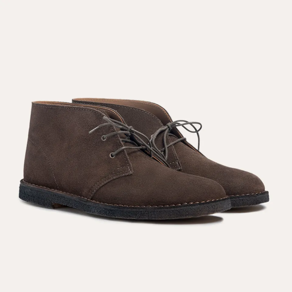 Dellovo Cardon desert boot camoscio cognac