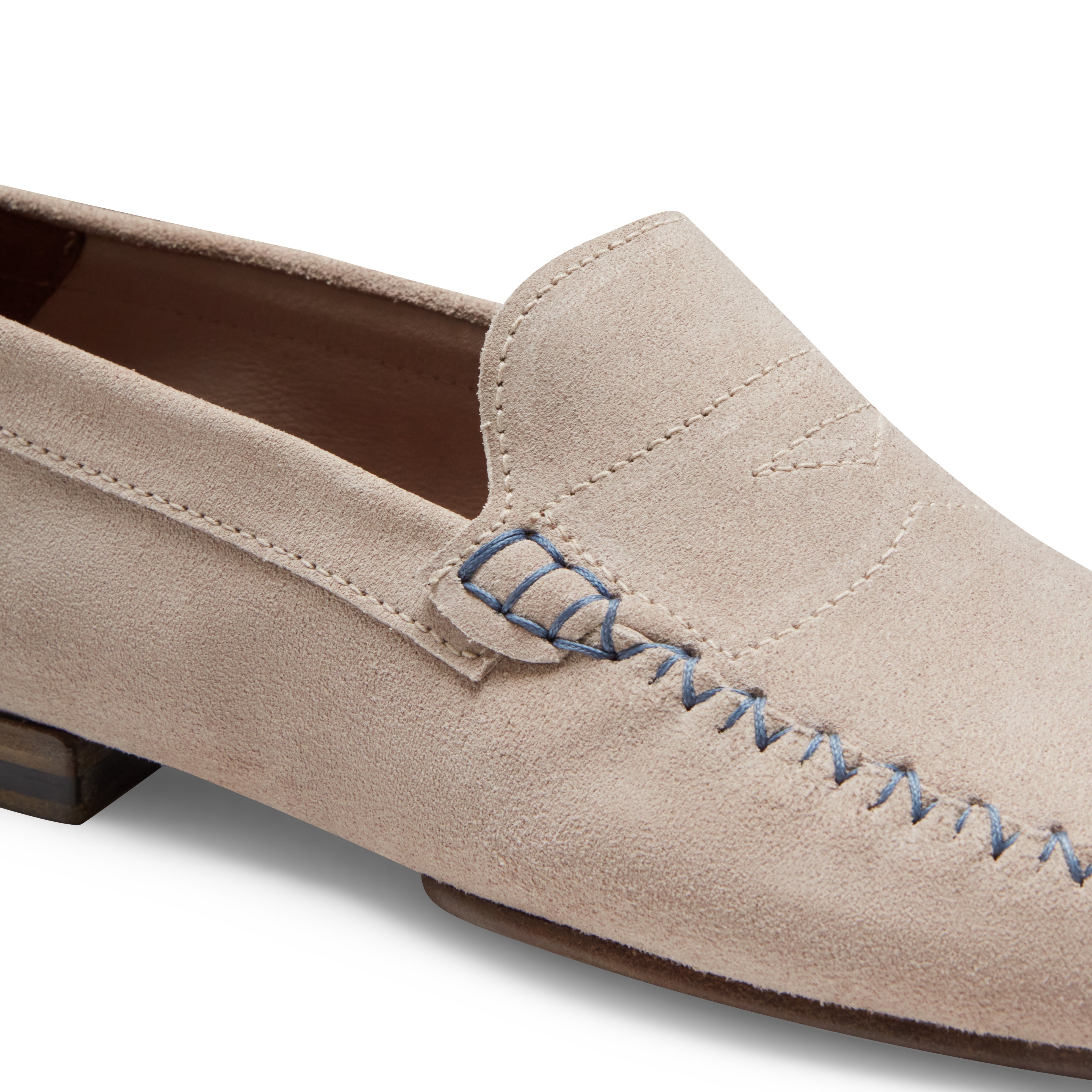 F.lli Rossetti 13360 mocassino uomo tortora in suede