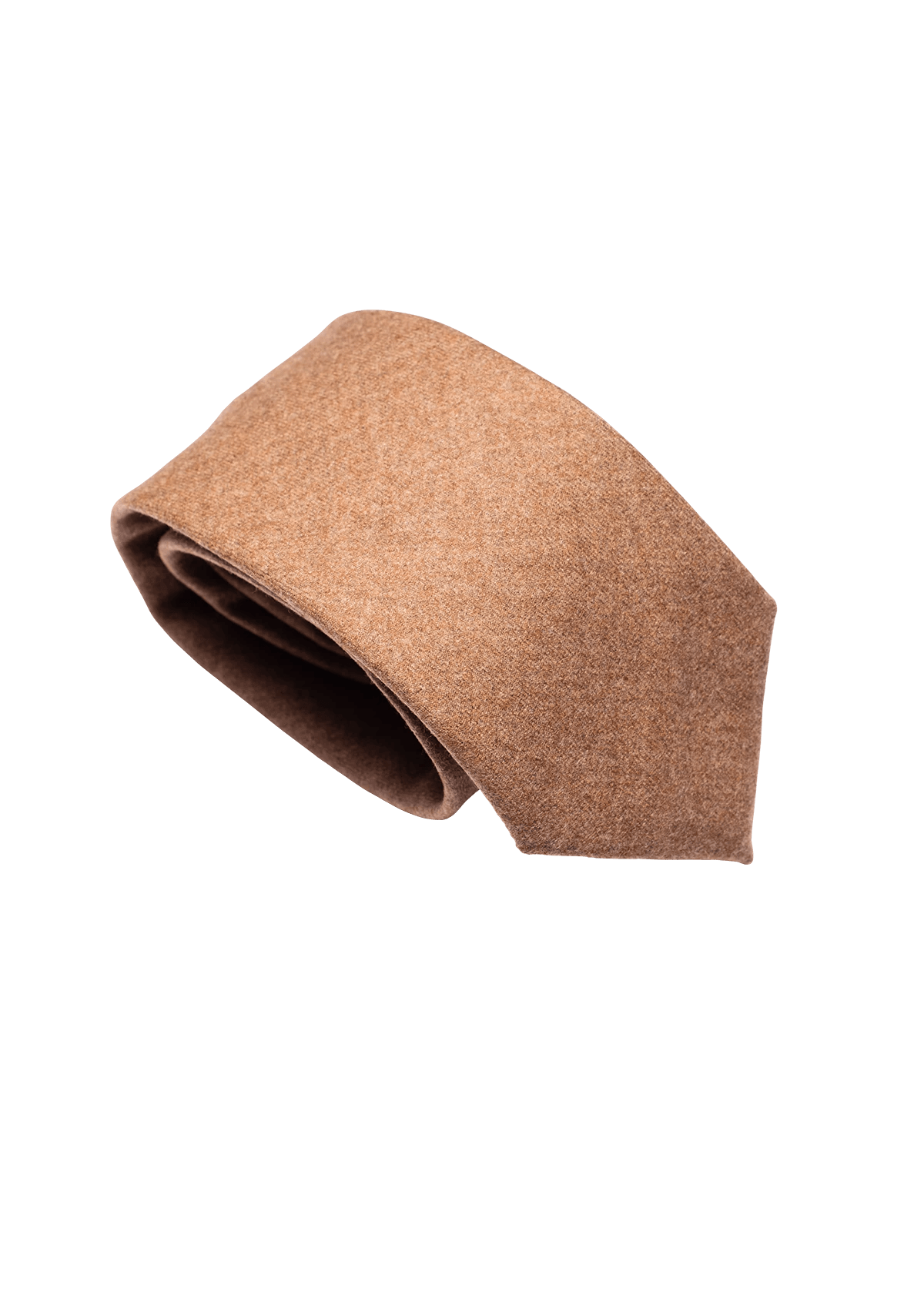 Stefano Bemer Ties Cravatta Lana Beige Classica 8 cm