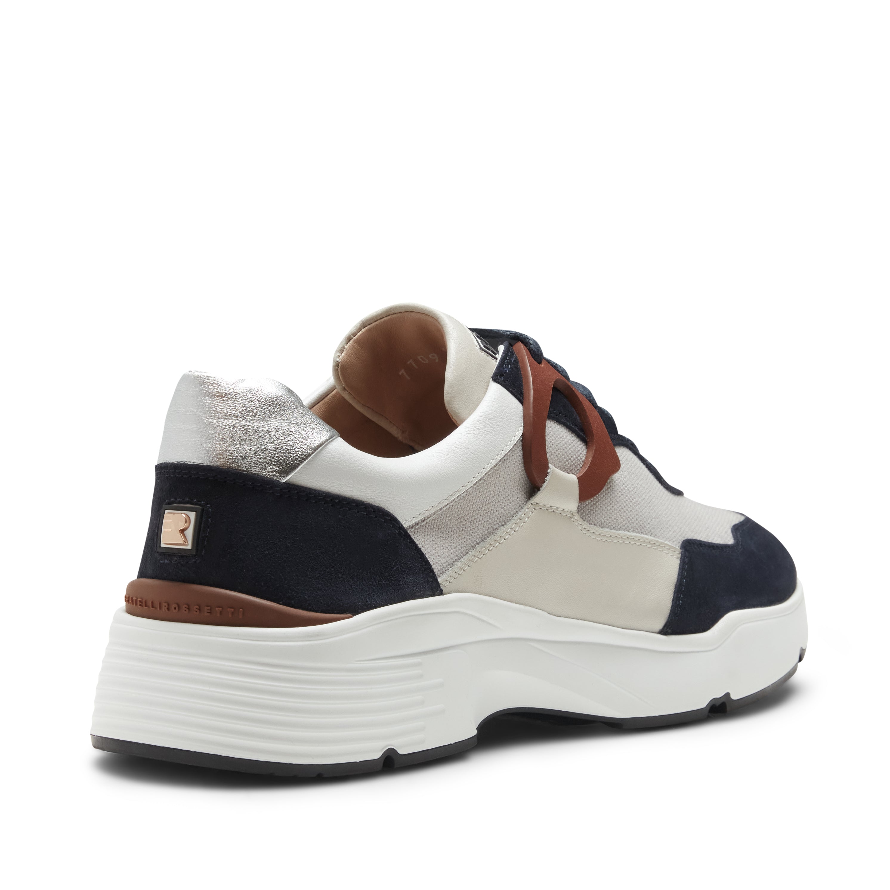 F.lli Rossetti 77091 sneakers donna grigio perla glamour