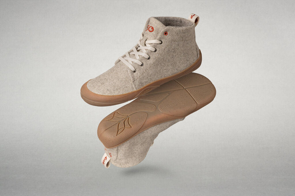 Wildling Perto Resouled scarpe barefoot lana naturale