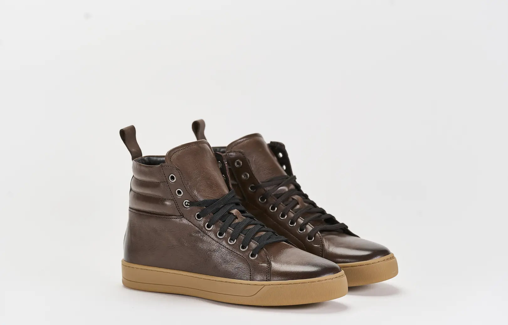 Sandro Barbera Boxer Brown Stringate Uomo Marrone
