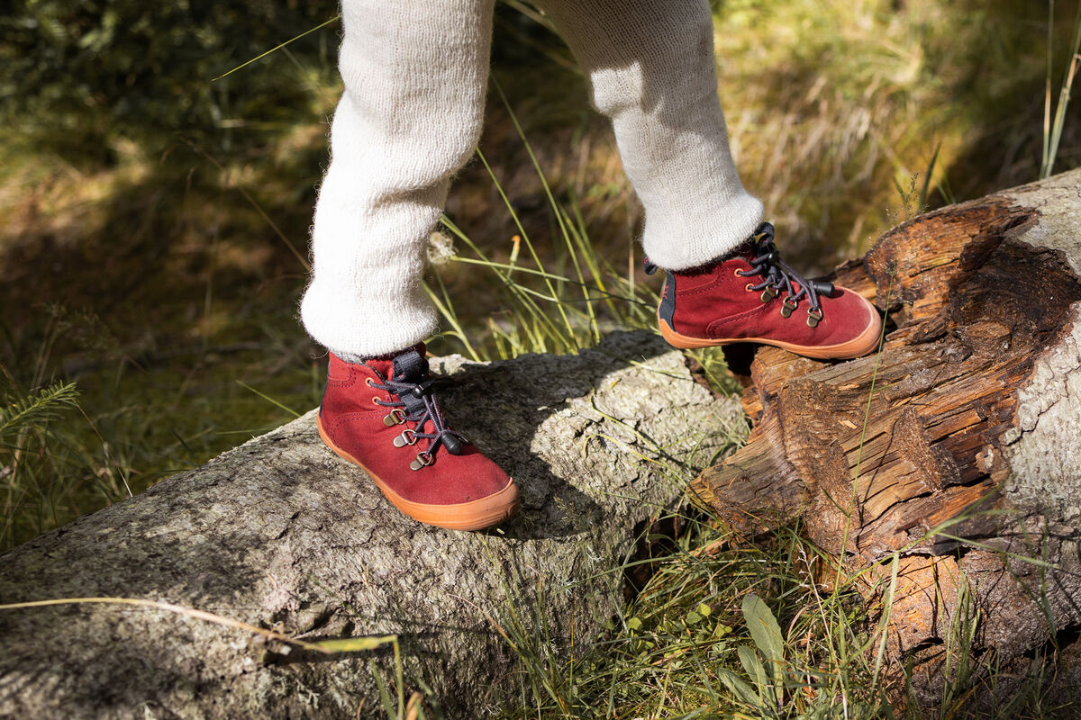 Wildling High Cut Tejo scarpe barefoot russet EU 28 calde