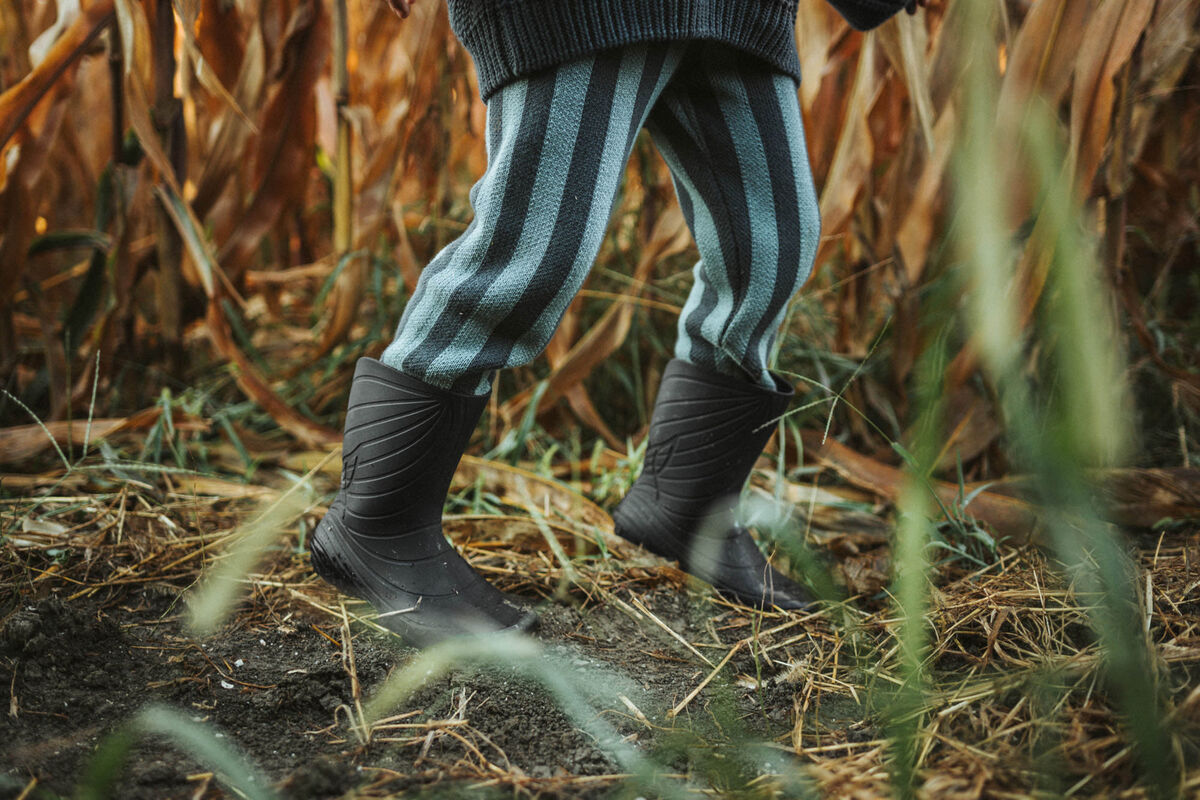Wildling Rain Boot Ranidae black stivali pioggia neri