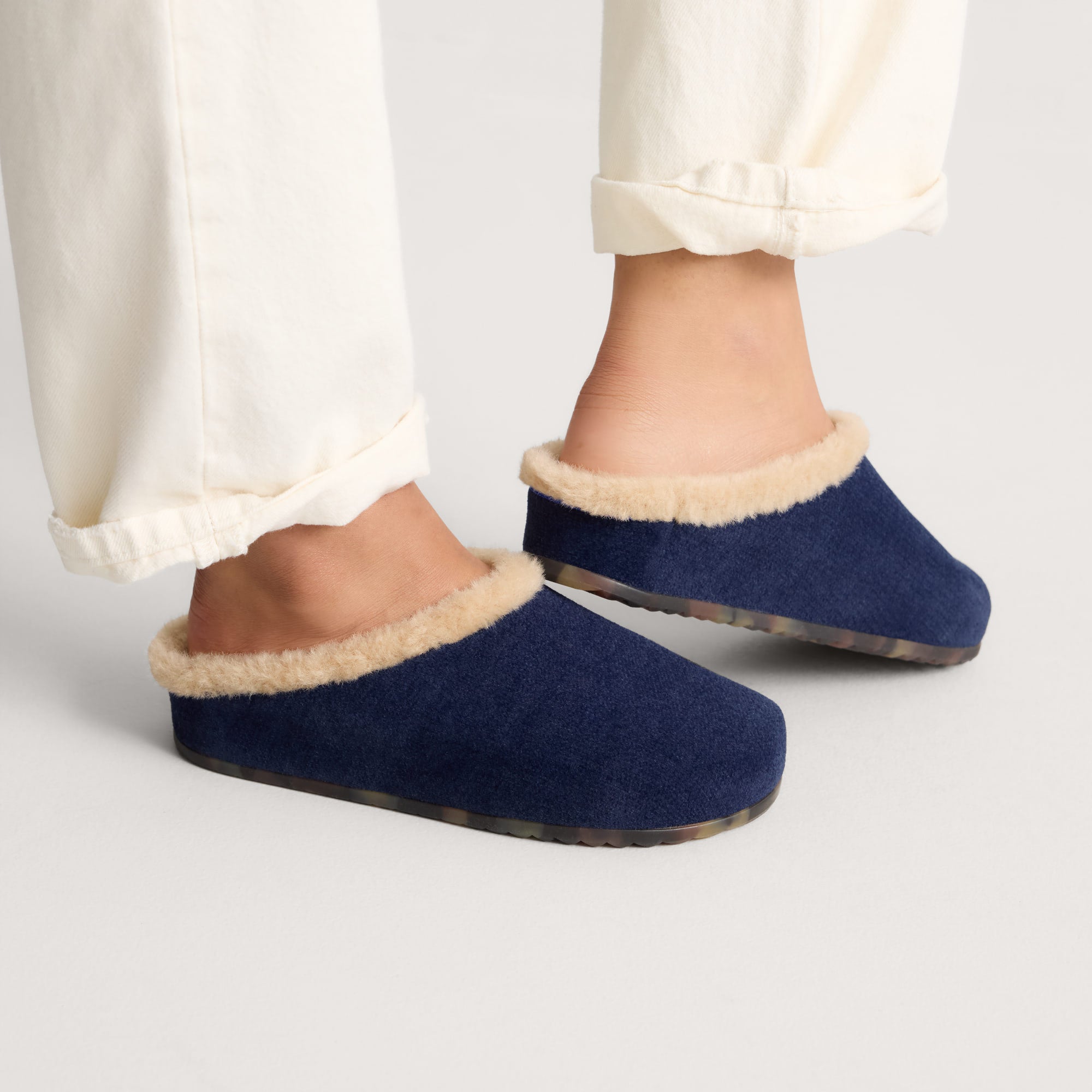 Rothy's The Après Clog zoccoli donna ReVelvet Navy blu