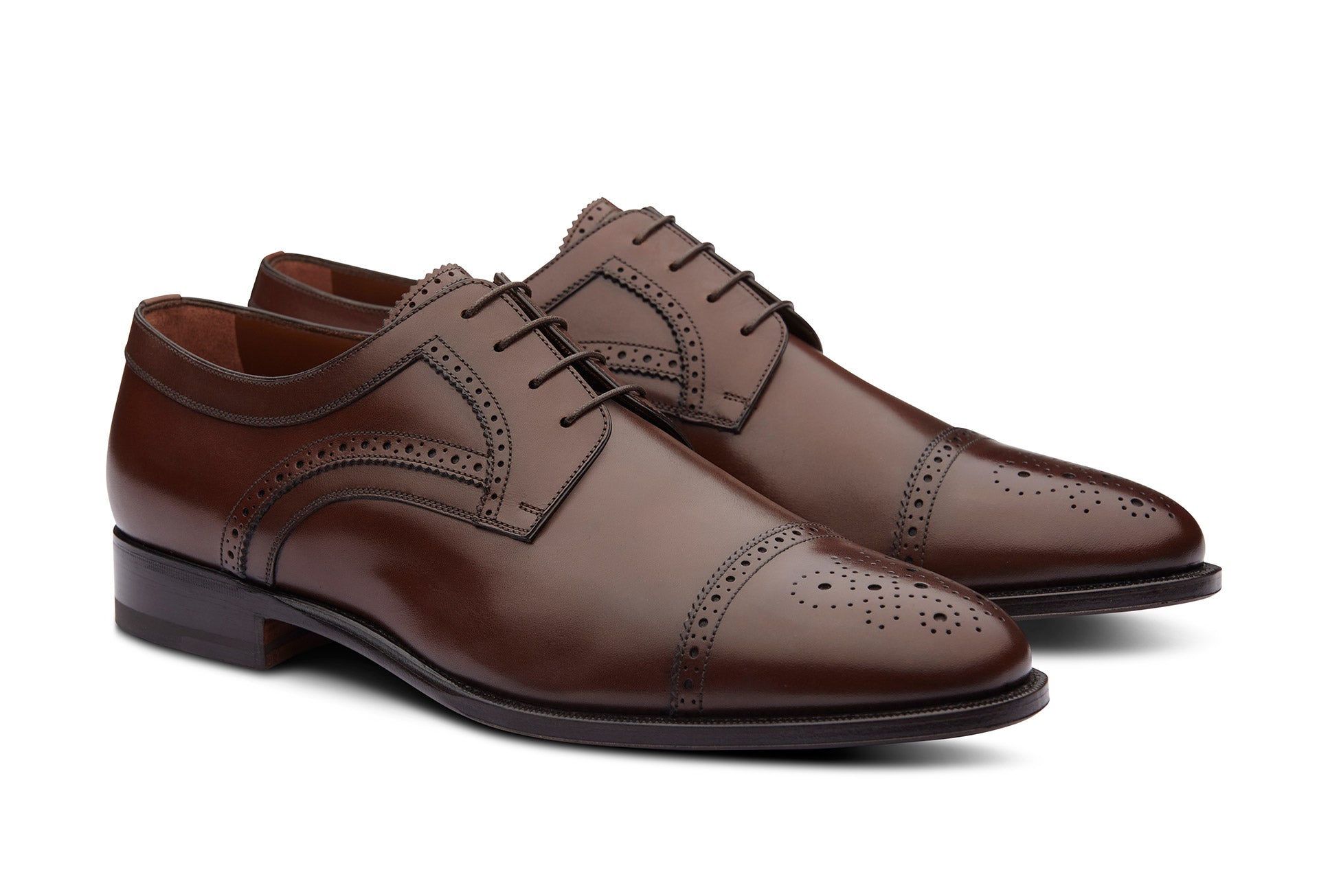 Nipmar Derby E21/1003 scarpe derby uomo marrone brogue