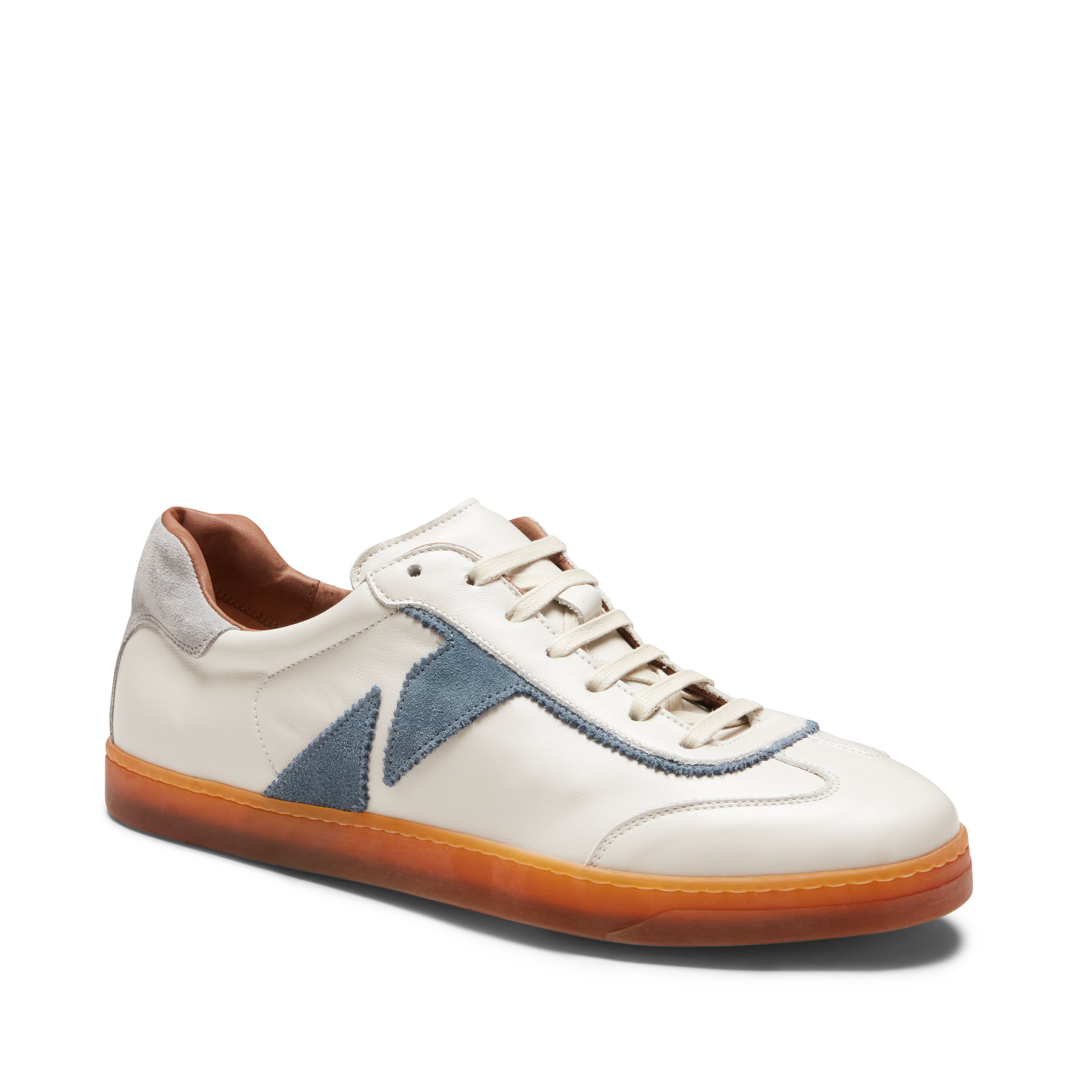 F.lli Rossetti One 47436 Sneaker Uomo Latte in Pelle