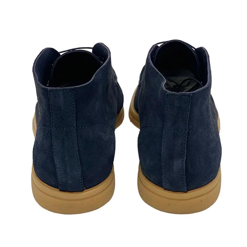 Sandro Barbera Cobo Polacchino Uomo Blu EU 46 in Pelle
