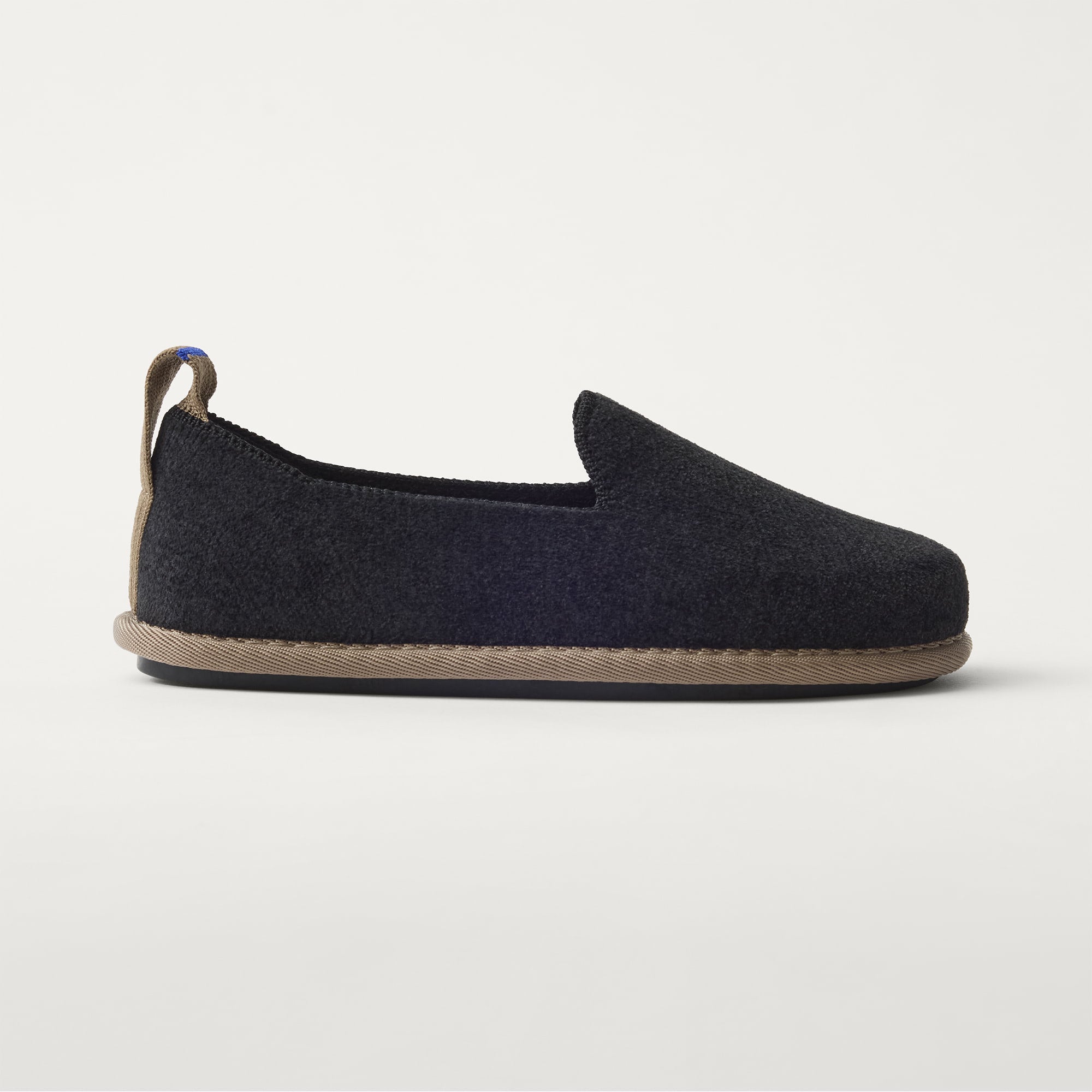 Rothy's The Mini Loafer mocassini bambino ReVelvet Black antiscivolo