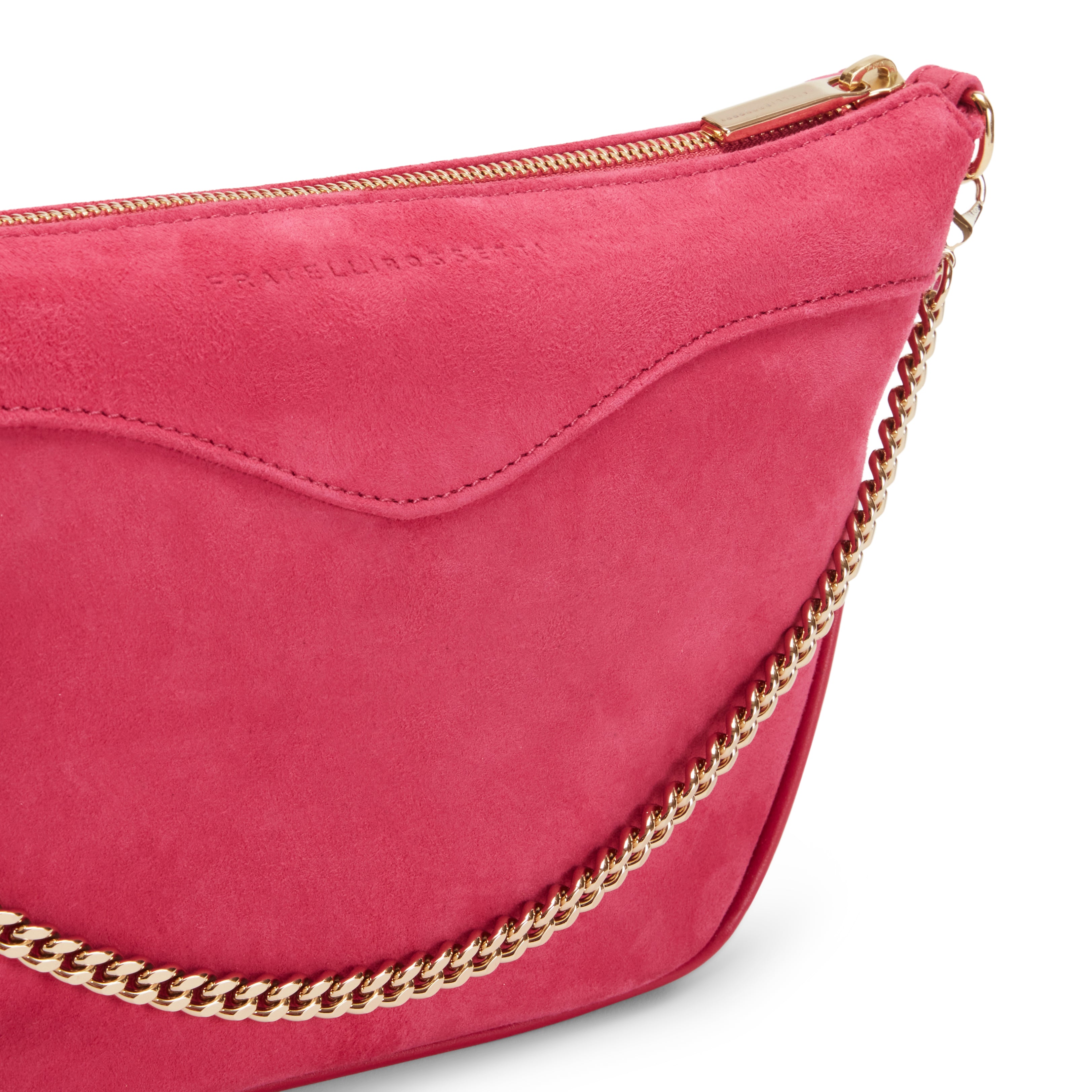 F.lli Rossetti Claire Pochette Fuxia in Suede