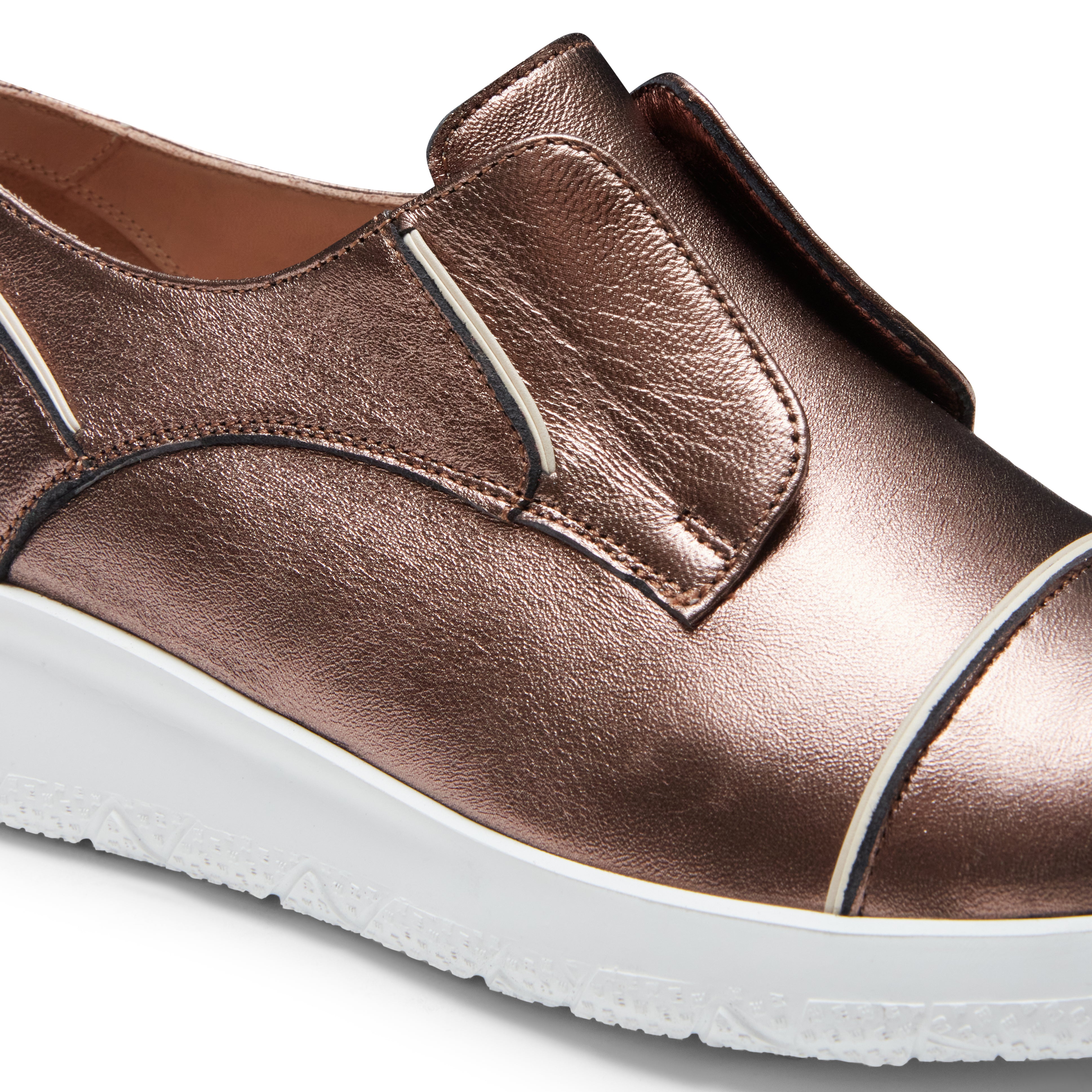 F.lli Rossetti 77194 Sneaker Donna Pelle Bronzo Metallizzato