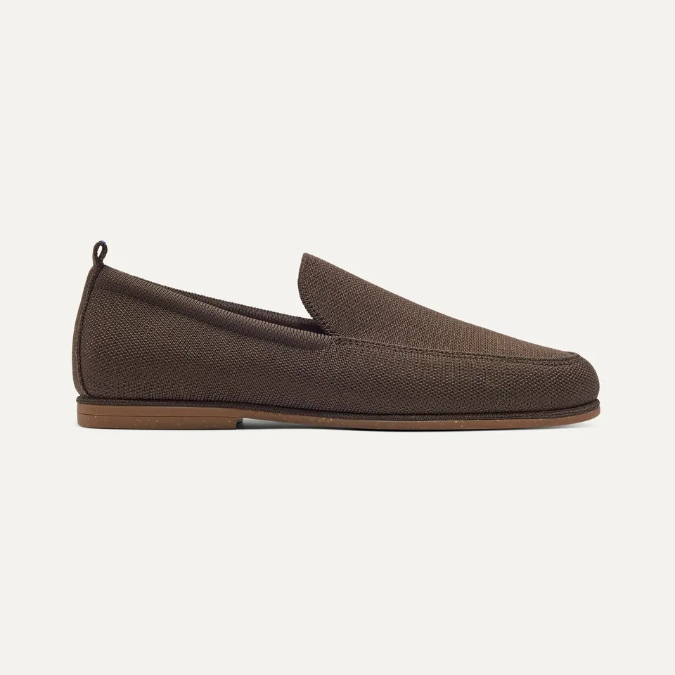 Rothy's The Ravello Loafer mocassini uomo Dark Bistro marrone