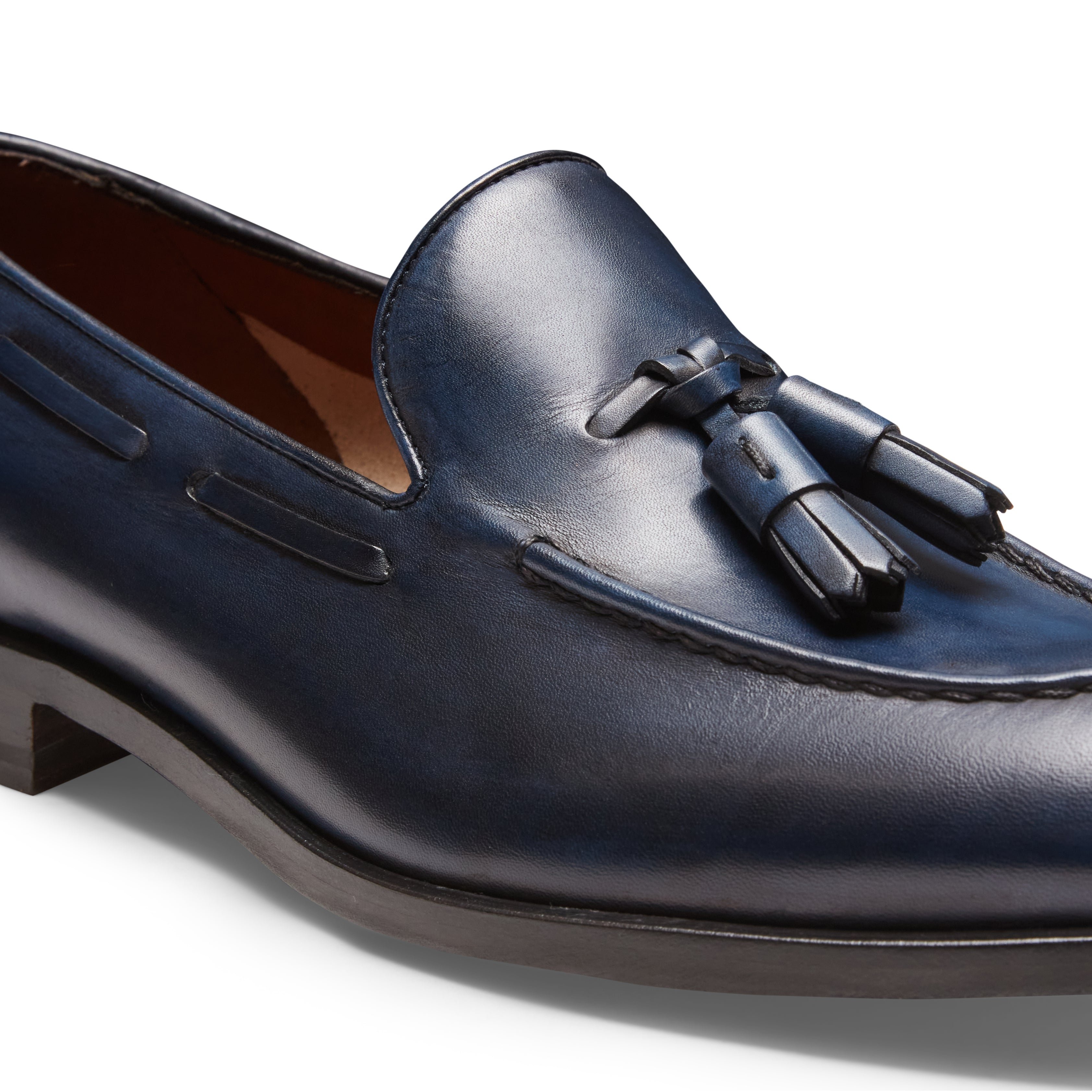 F.lli Rossetti Brera 12745 mocassino pelle blu marine