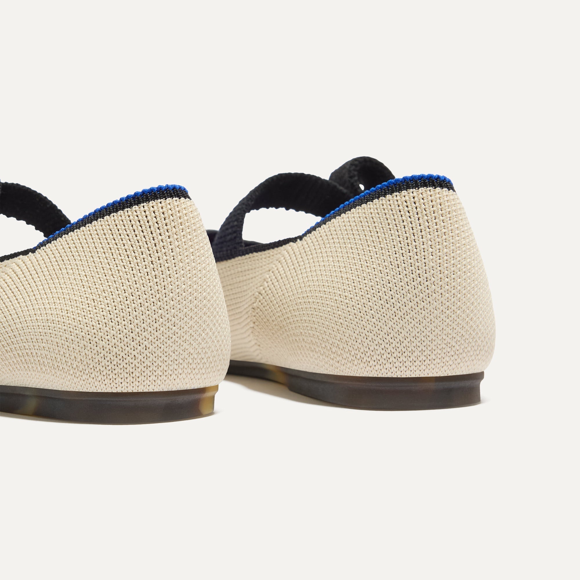Rothy's The Kids Tux Bow Mary Jane scarpe avorio fiocco nero