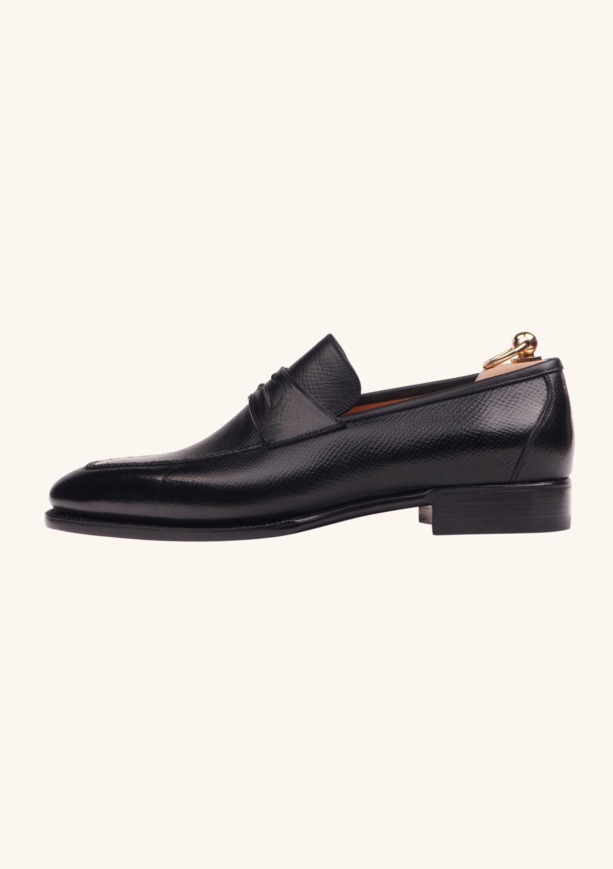 Stefano Bemer Loafers C1330 mocassini penny neri 42