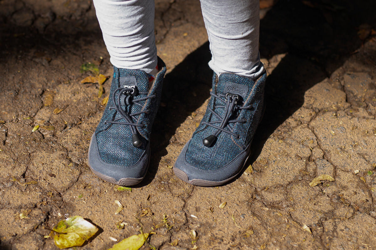 Wildling Low Cut Nessie Refoxed scarpe lana blu bimbo