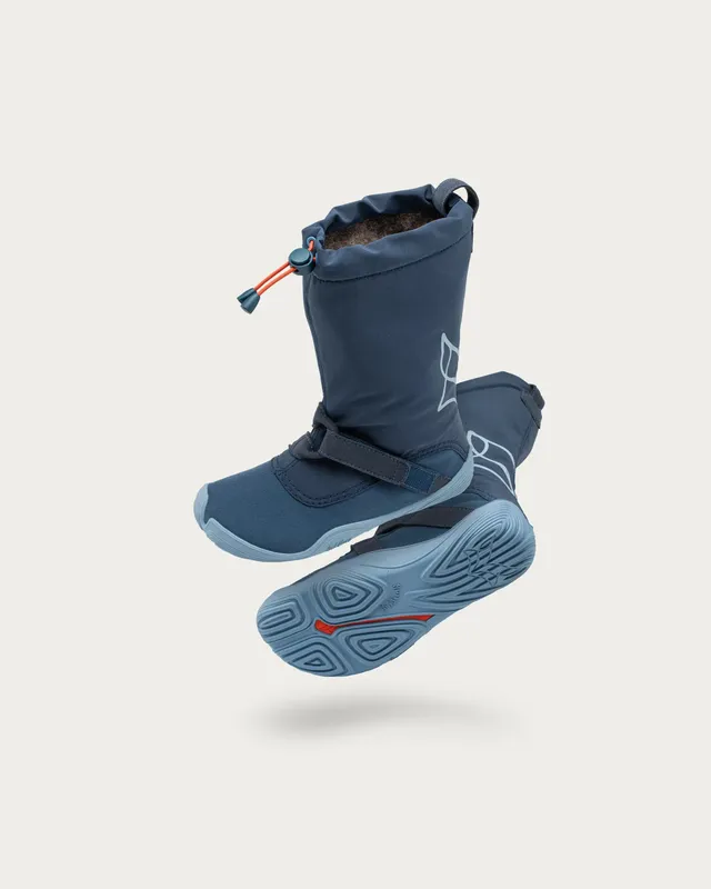 Wildling Feral glacier stivali bambini blu impermeabili caldi