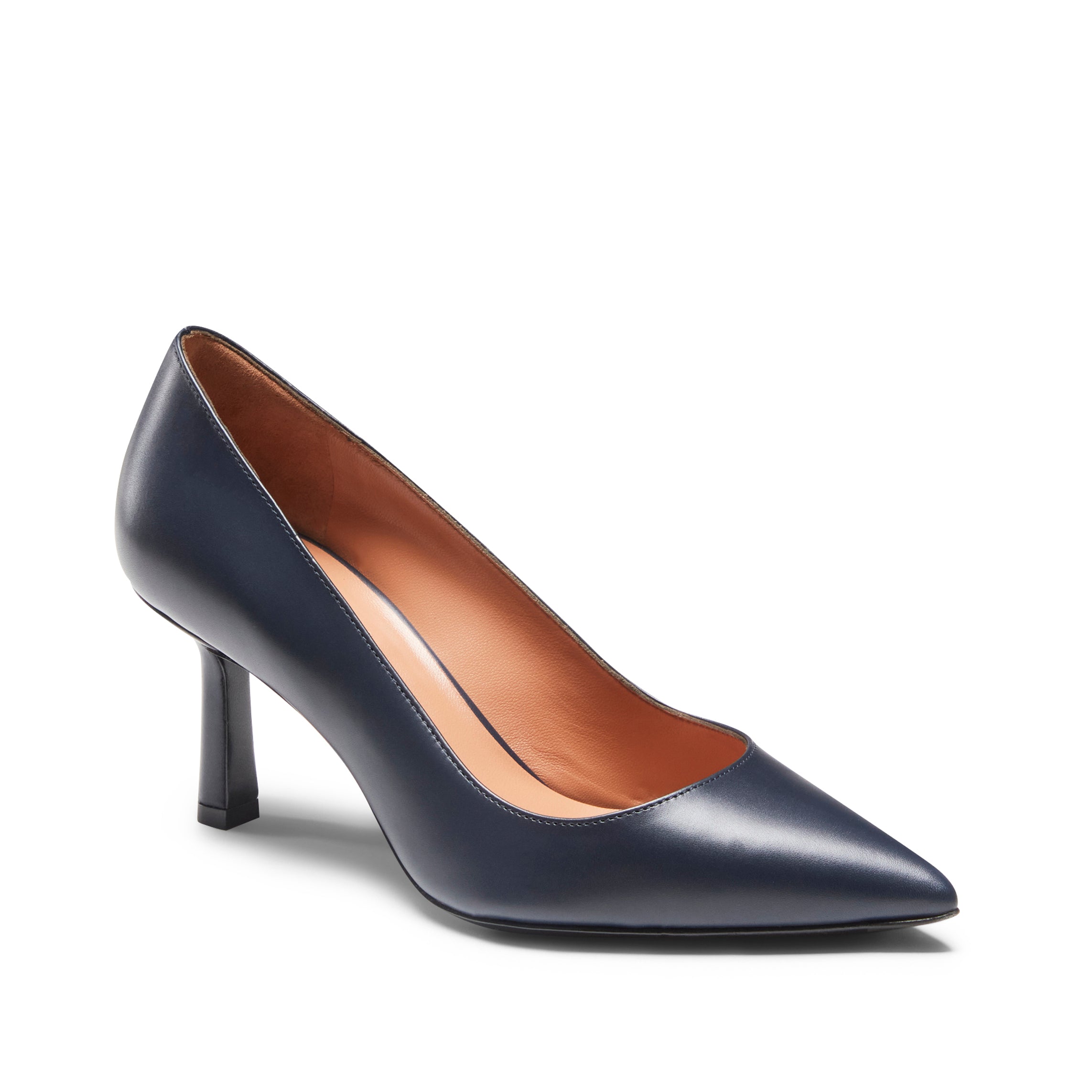 F.lli Rossetti 67614 Décolleté Donna Pelle Blu Marine