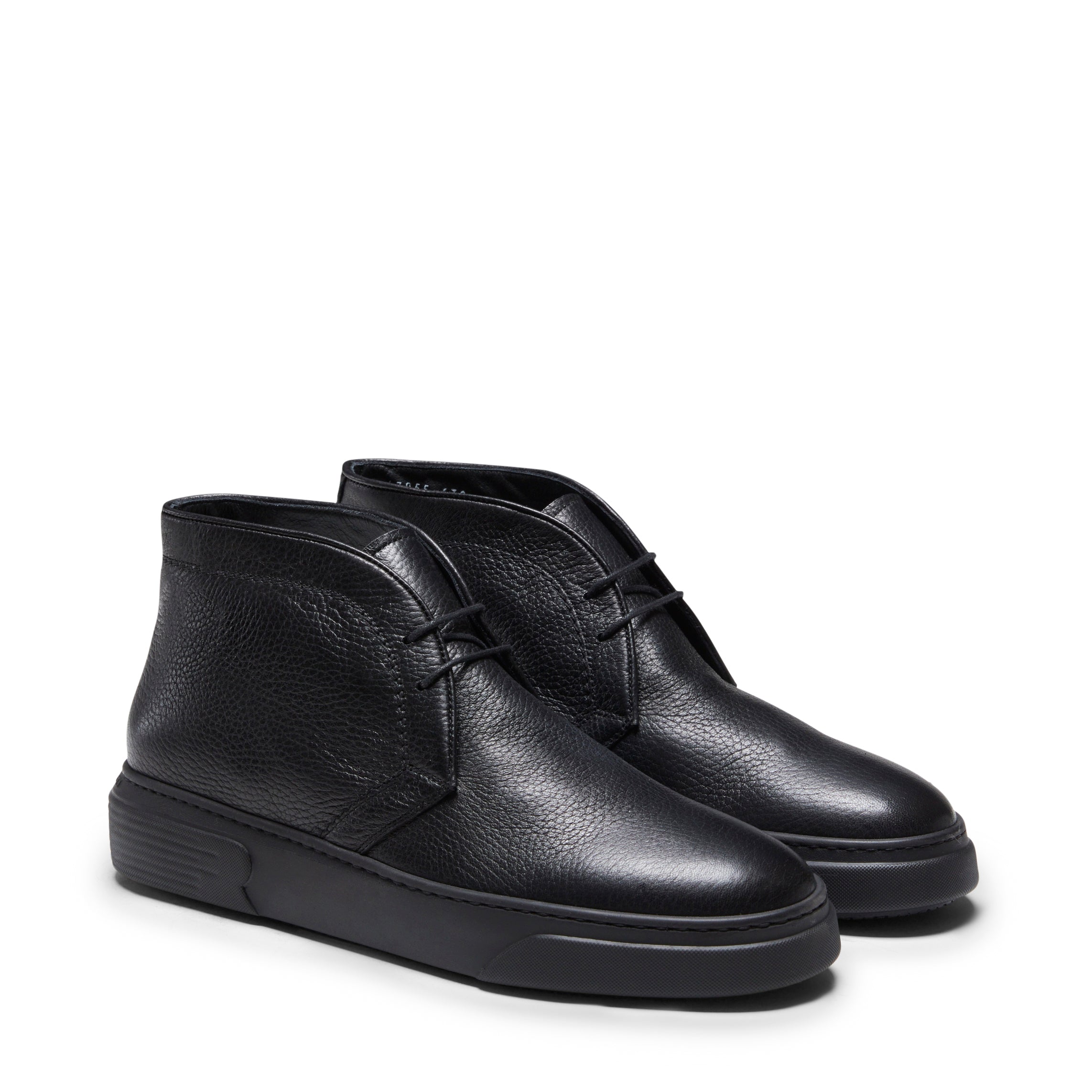 F.lli Rossetti 47055 Desert Boot Uomo Nero Scamosciato