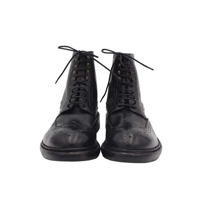 Sandro Barbera & Figli Stone Wax 6090 stivaletto uomo nero