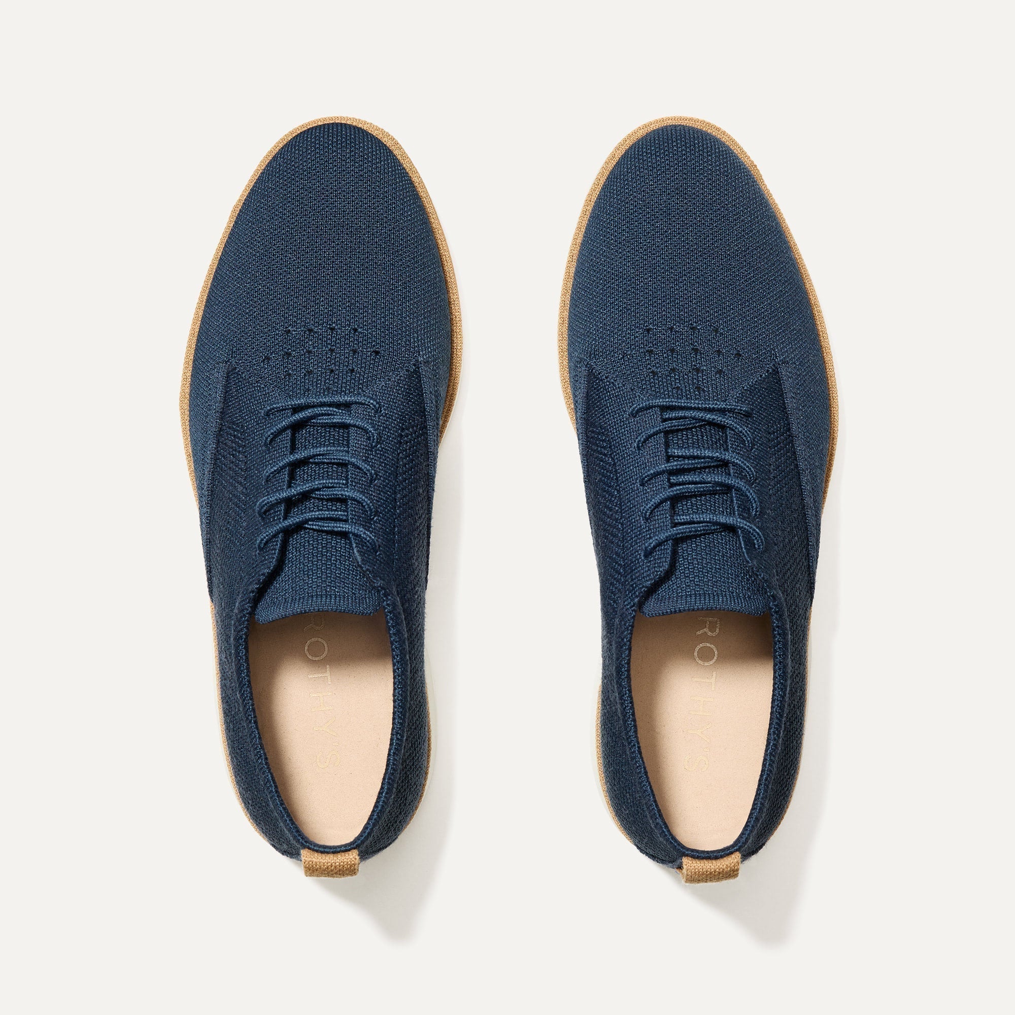 Rothy's The Oxford mocassini uomo Night Navy blu maglia