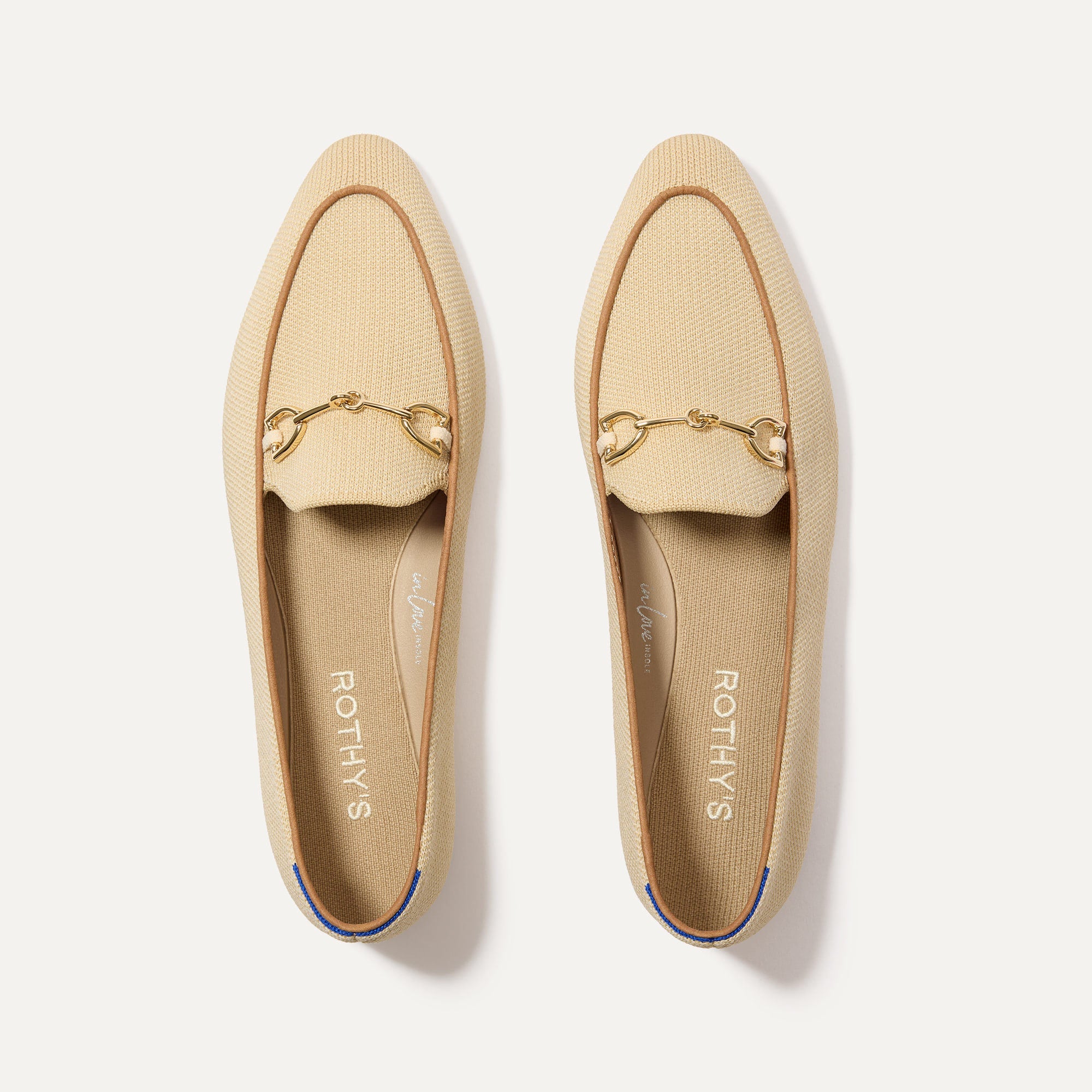 Rothy's Double Bit Loafer mocassini Blue Bird morsetto