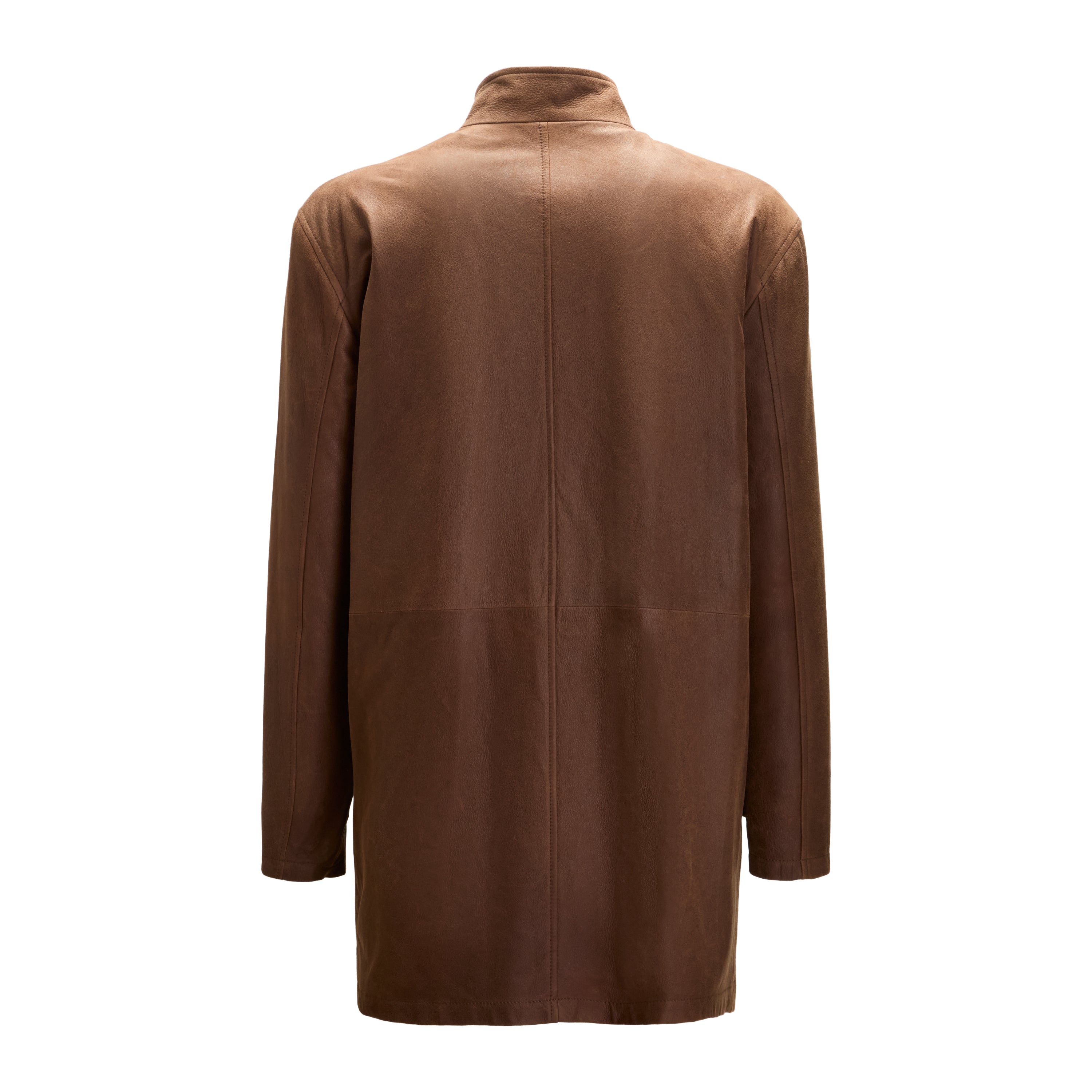 F.lli Rossetti 99803 cappotto camoscio moro uomo