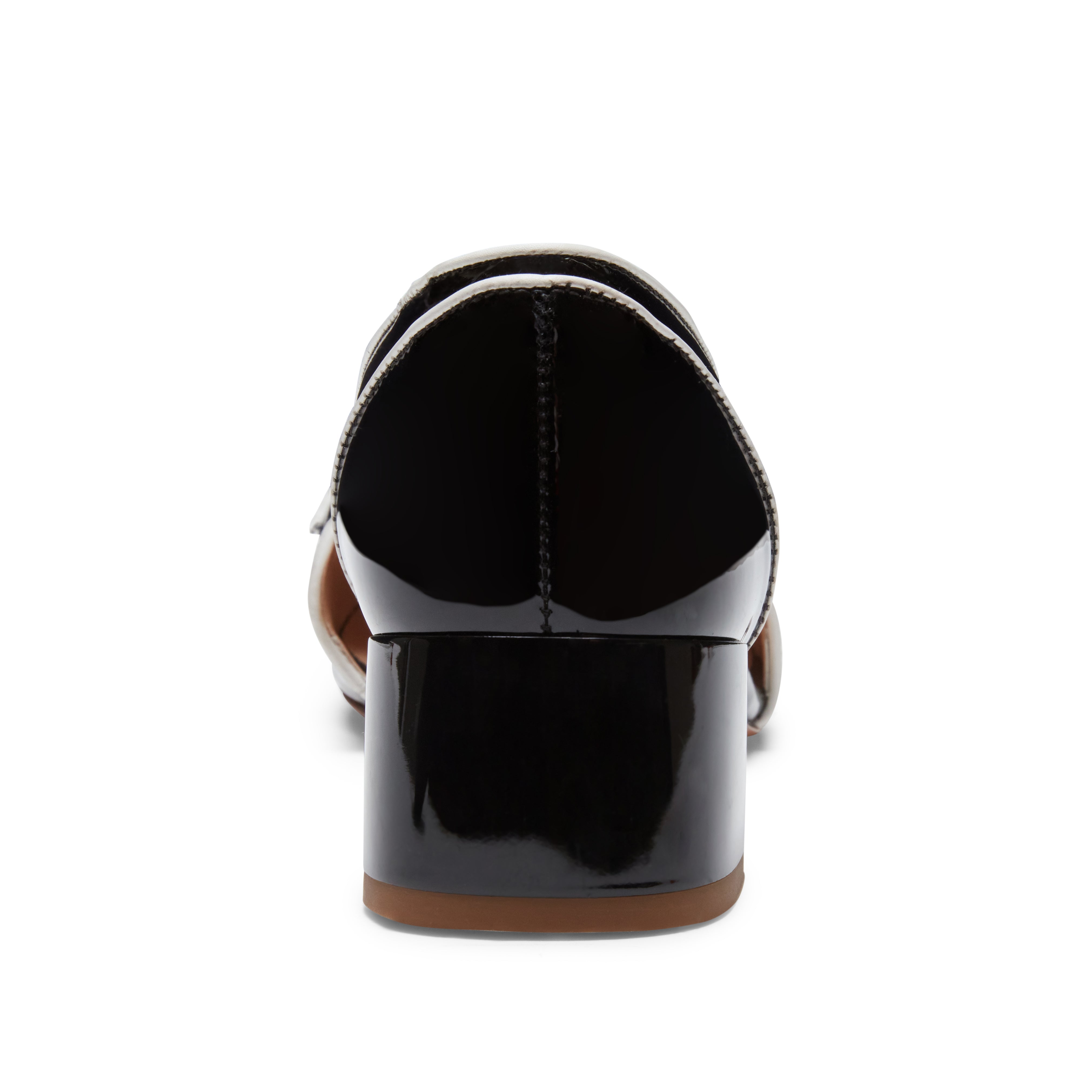 F.lli Rossetti Mocassino Pelle Nero Tacco 40mm 64405