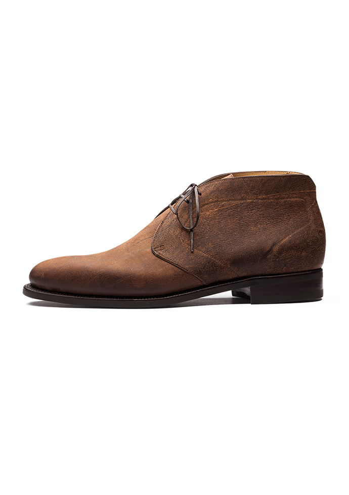 Stefano Bemer Boots Stivaletto Chukka Marrone Kudu C7000V1