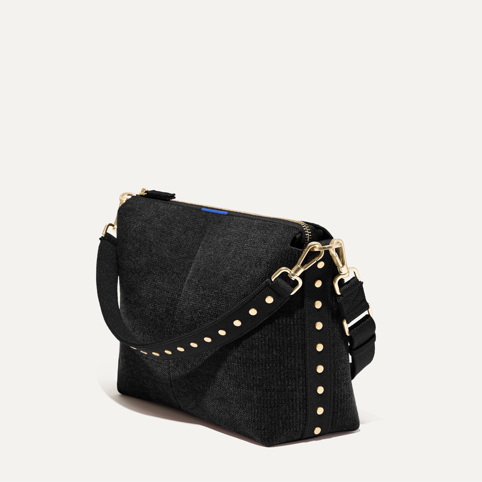 Rothy's The Daily Crossbody borsa a tracolla ReVelvet Black