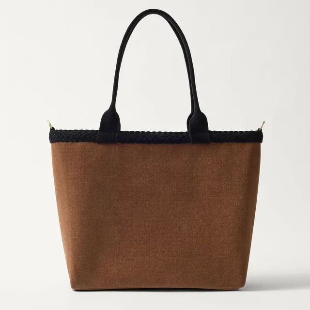 Rothy's The Lightweight Zip Tote borsa Cannella ReVelvet