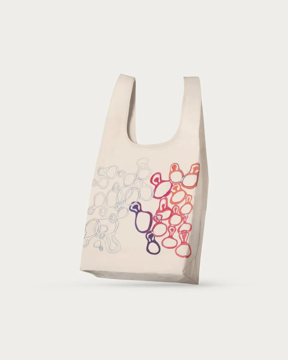 Wildling Shoes ASAWA borsa donna washi leggera stampata