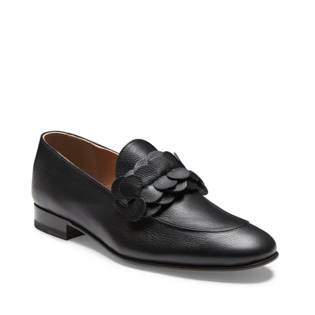 F.lli Rossetti Mocassino 68258 nero pelle paillettes donna