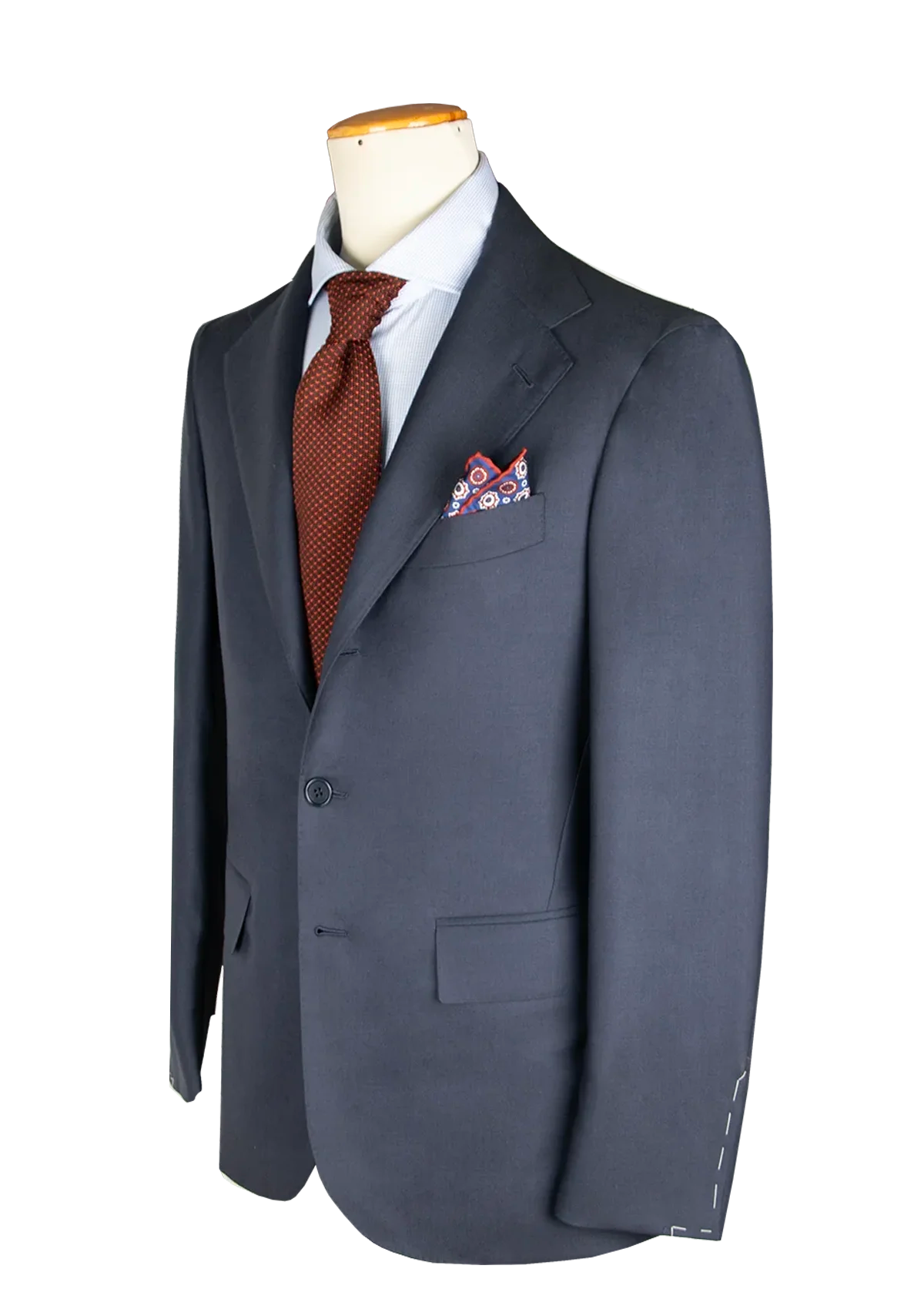 Stefano Bemer Blazers SV2092 giacca lana blu destrutturata
