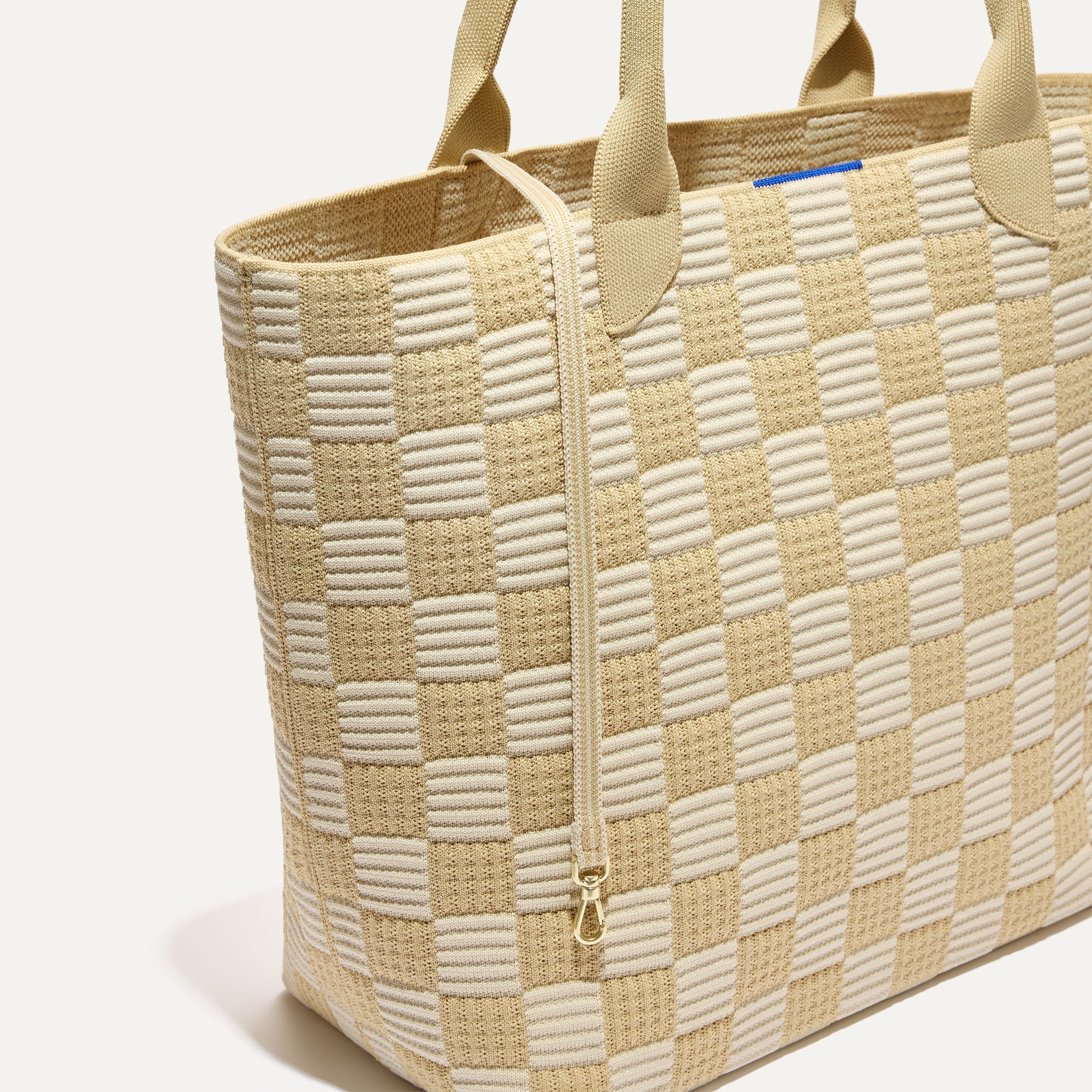 Rothy's The Lightweight Tote borsa tote Checker Sand beige