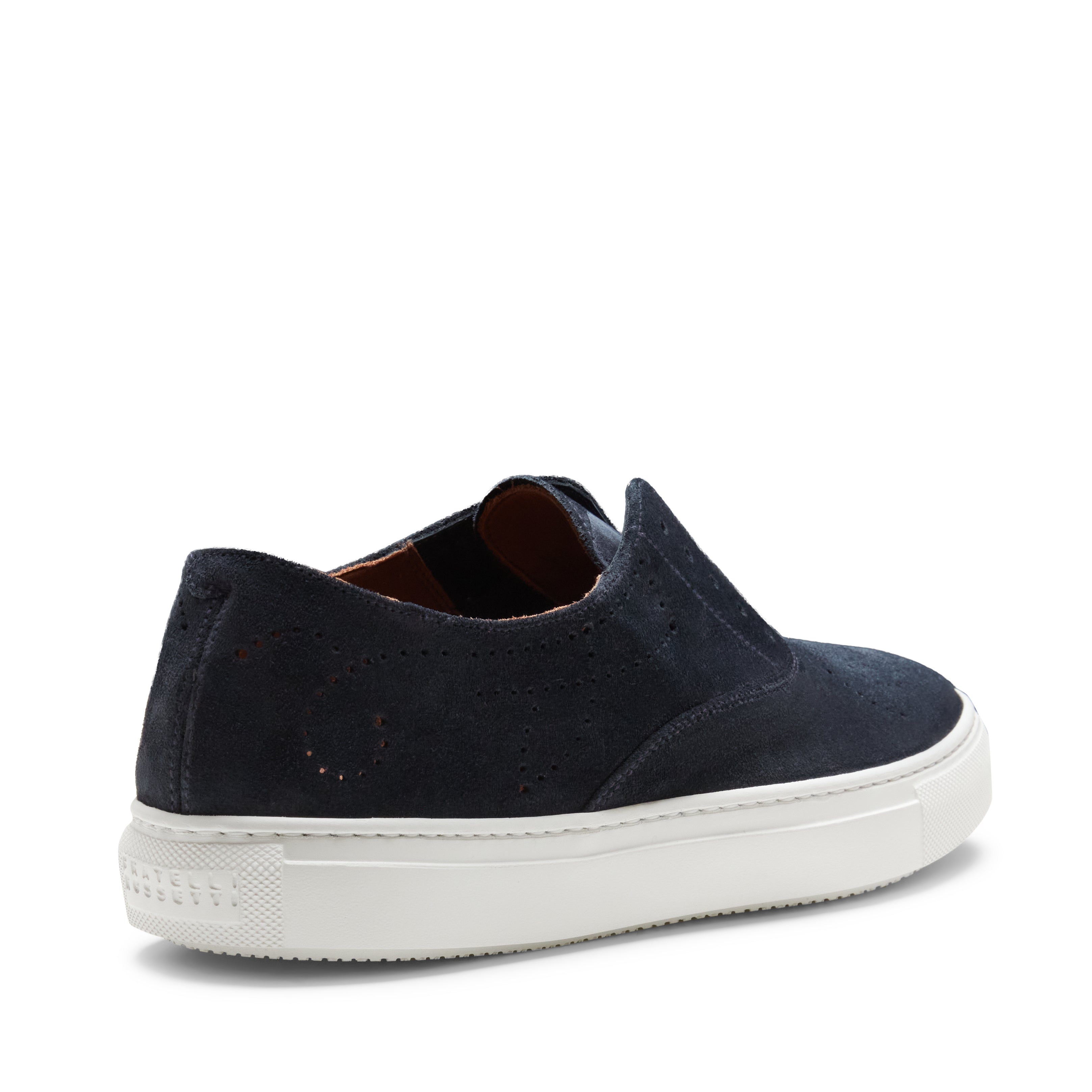 F.lli Rossetti Hobo Sport Sneaker Uomo Suede Blu Marine