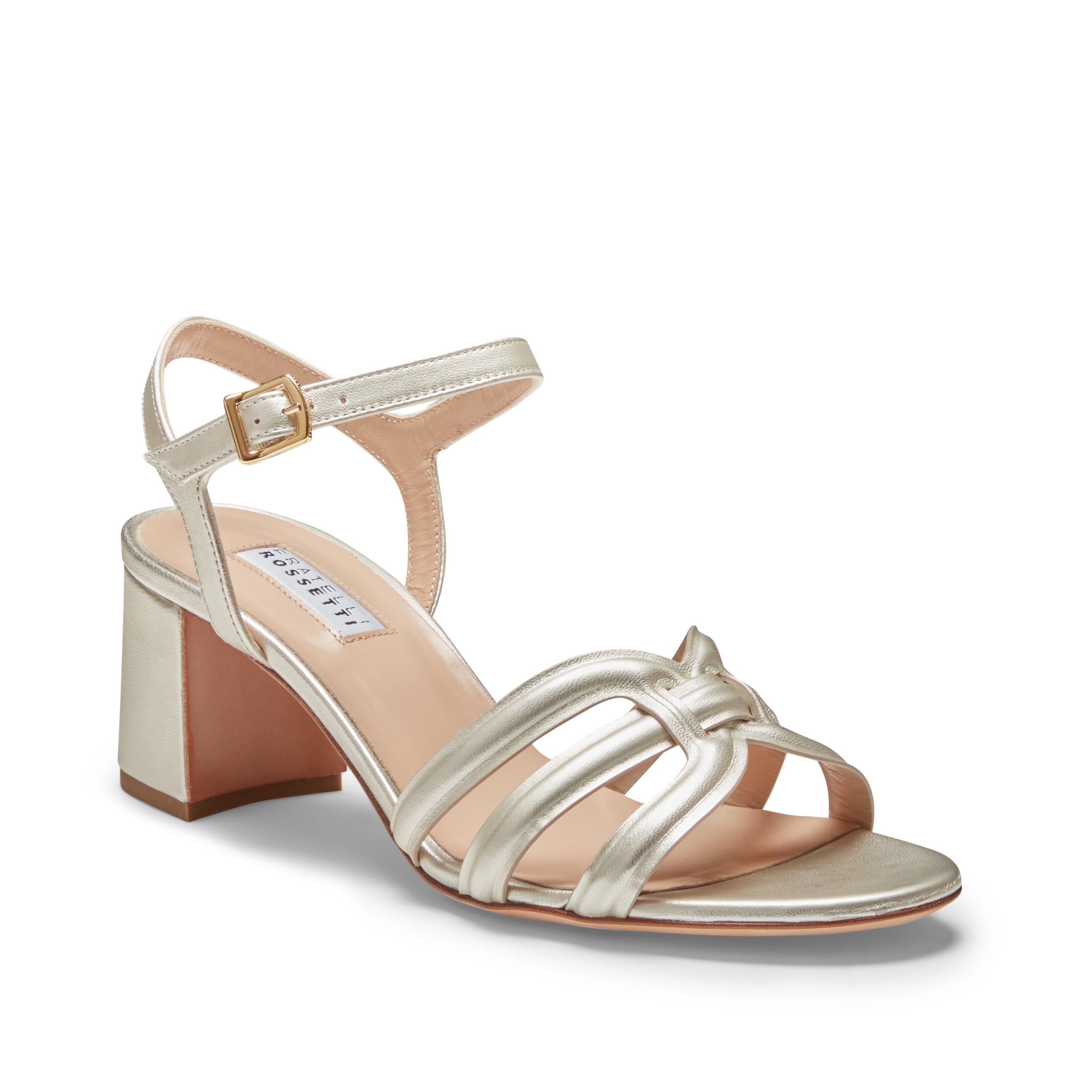 F.lli Rossetti 68272 sandalo donna pelle sabbia tacco 60mm