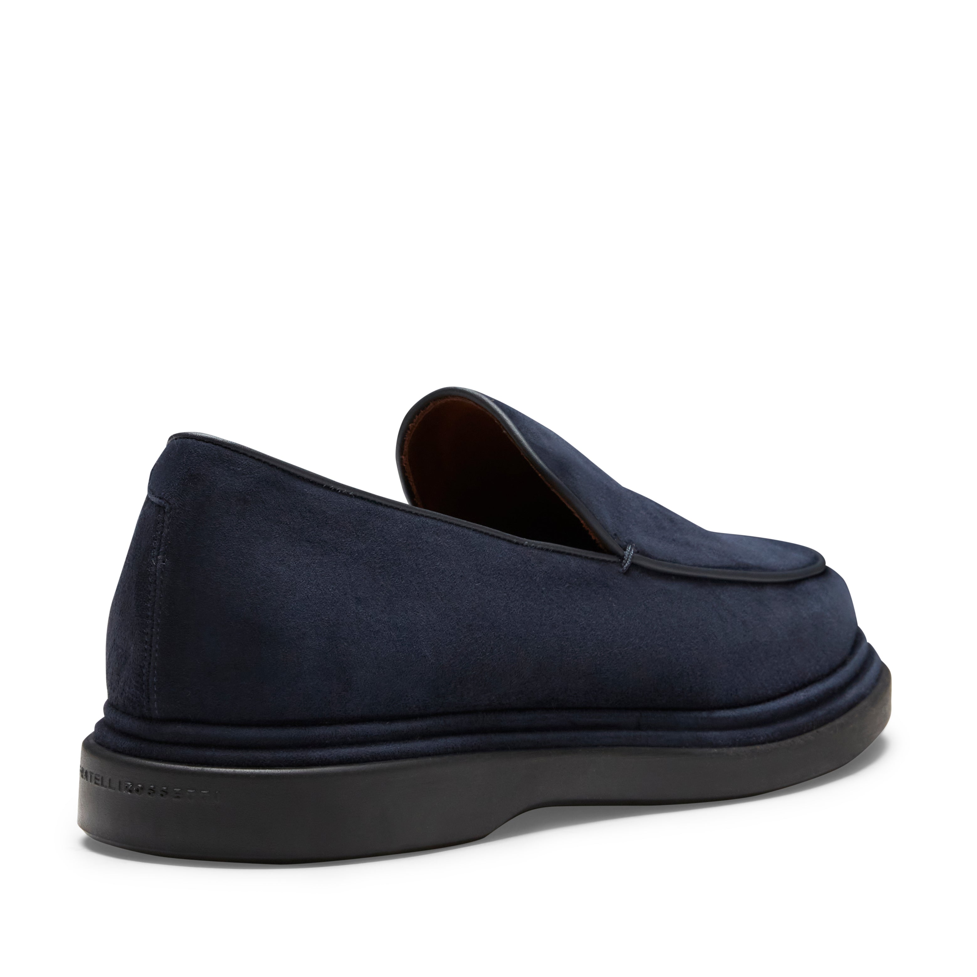 F.lli Rossetti 14894 mocassino uomo marine suede