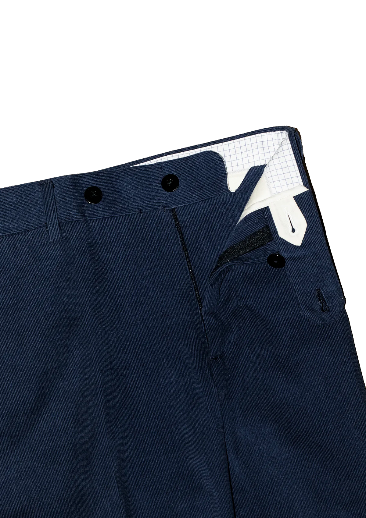 Stefano Bemer Trousers SV3029 Pantaloni Velluto Blu Cotone