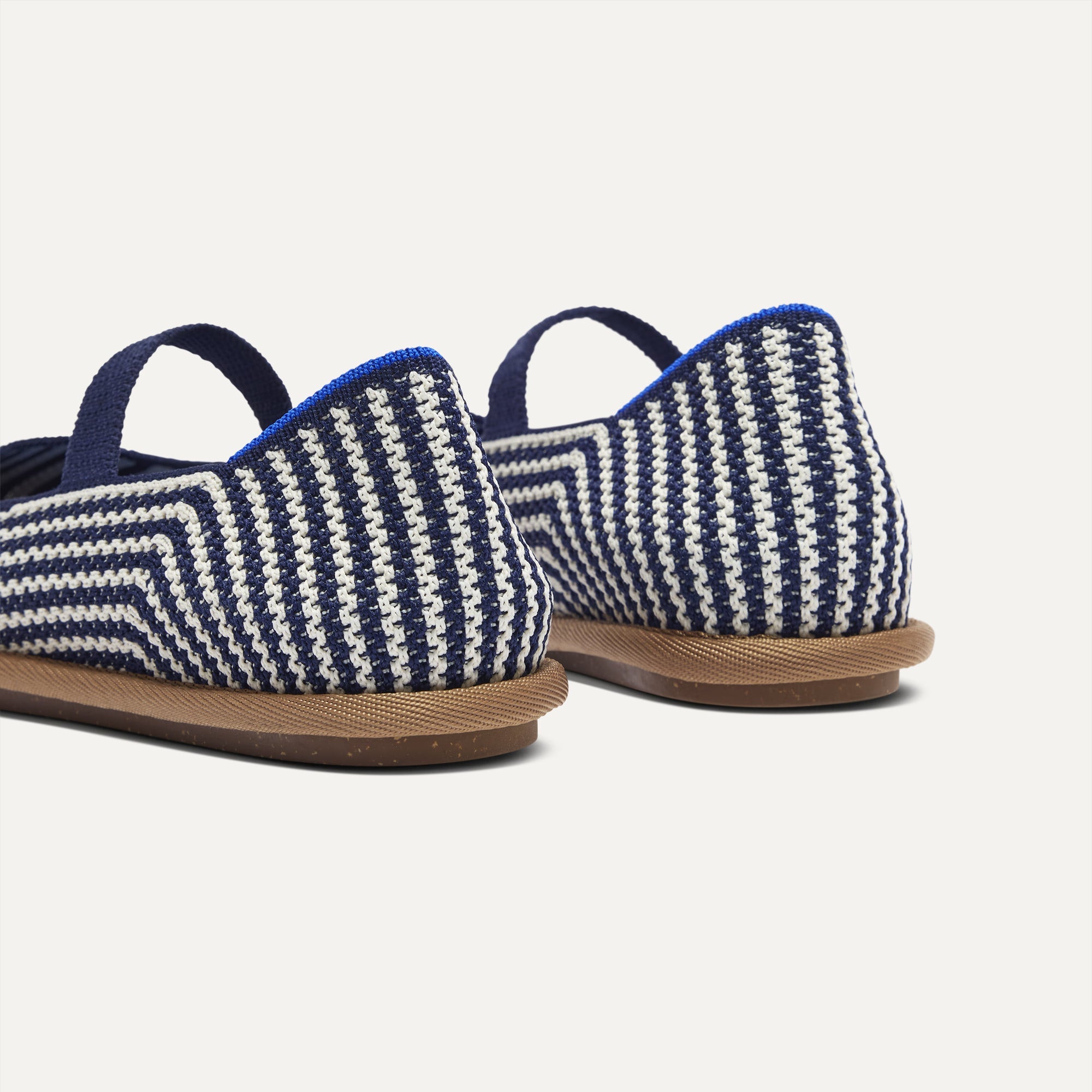 Rothy's The Cruiser Mary Jane ballerine Blackberry Stripe