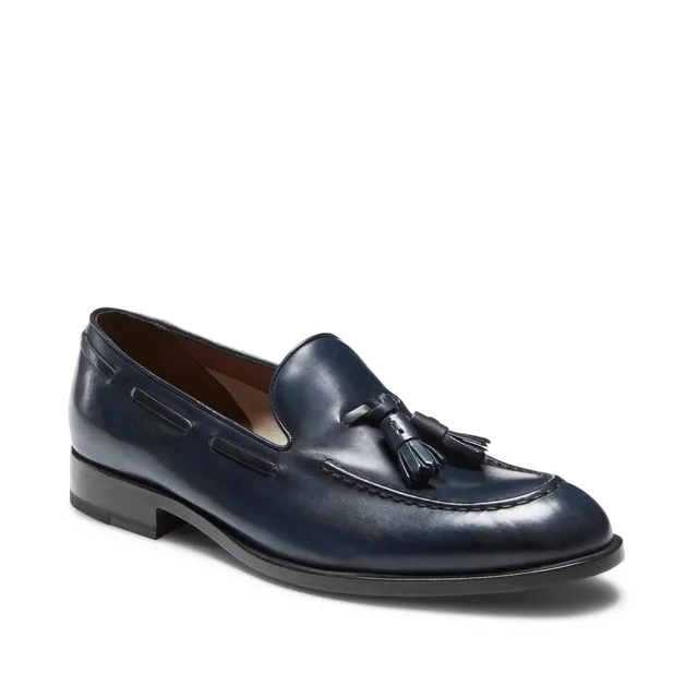 F.lli Rossetti Brera 12745 mocassino pelle blu marine