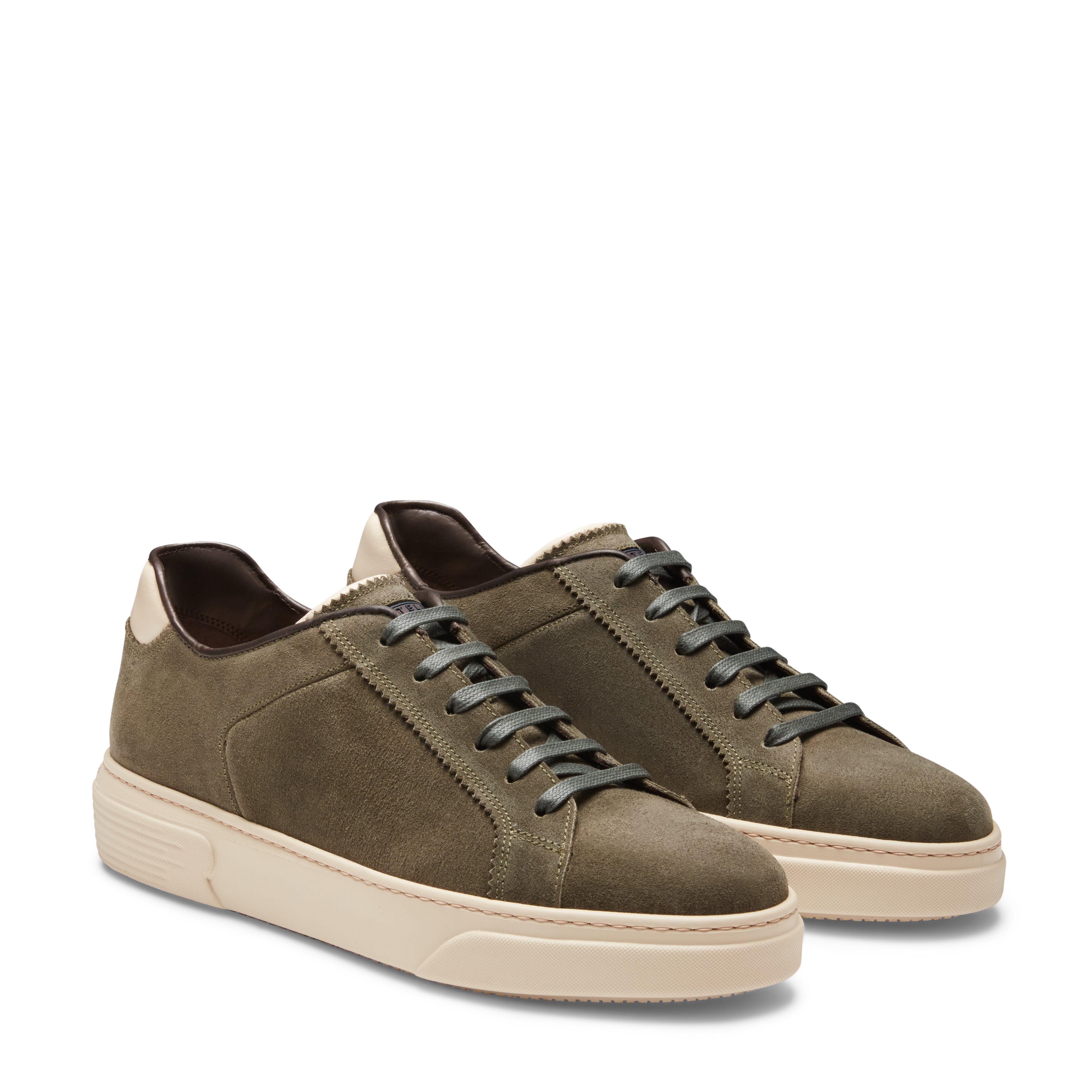 F.lli Rossetti 47526 Sneaker Uomo Verde Foresta Scamoscio