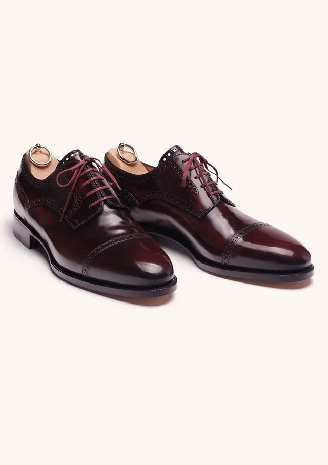 Stefano Bemer Derbies C5391 scarpe derby bordeaux 42.5