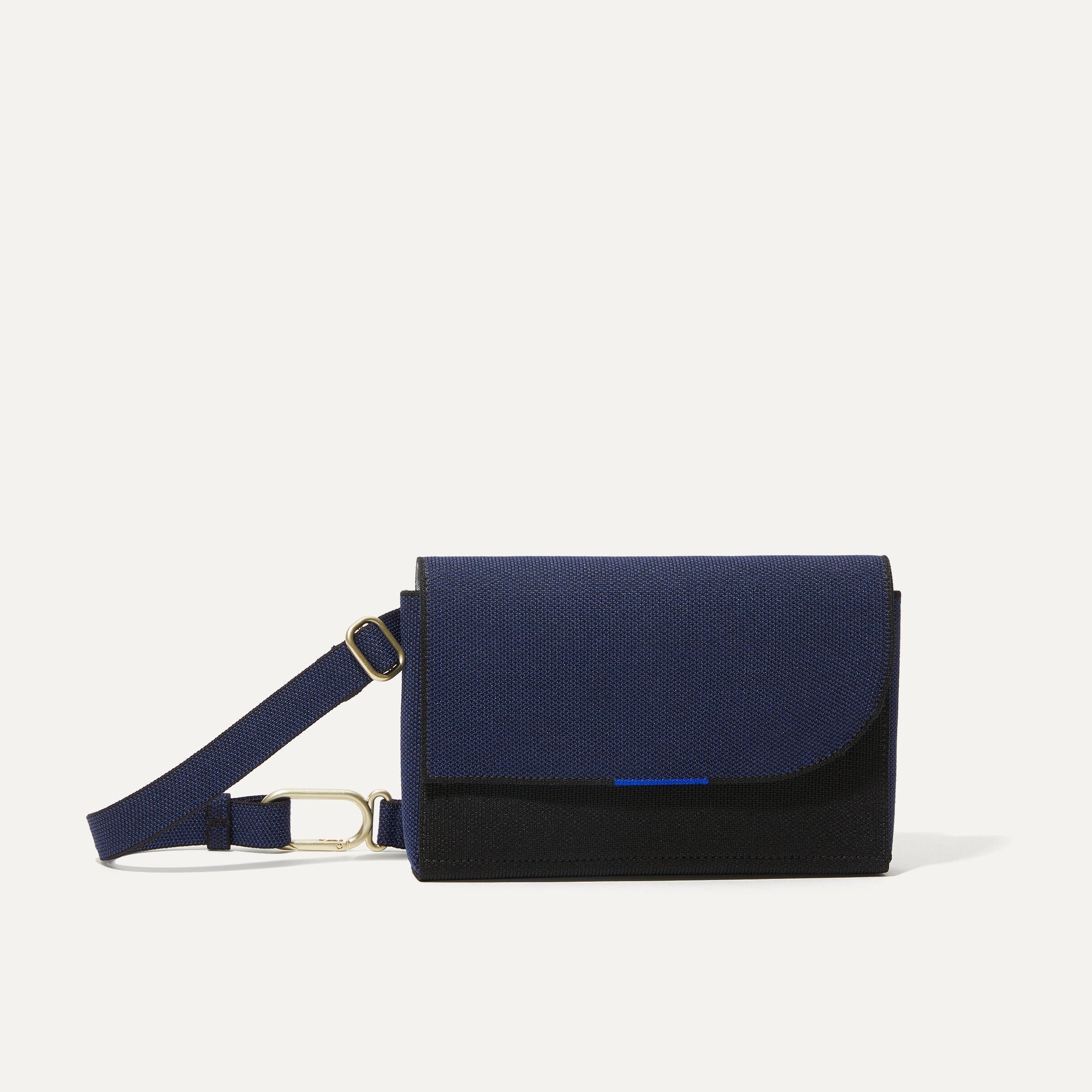Rothy's The Belt Bag borsa tracolla beige e nera