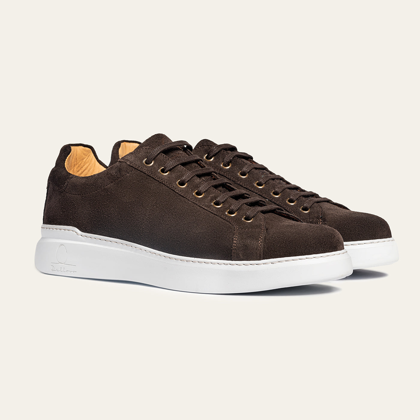 Dellovo Gaiola sneaker camoscio blu suola light