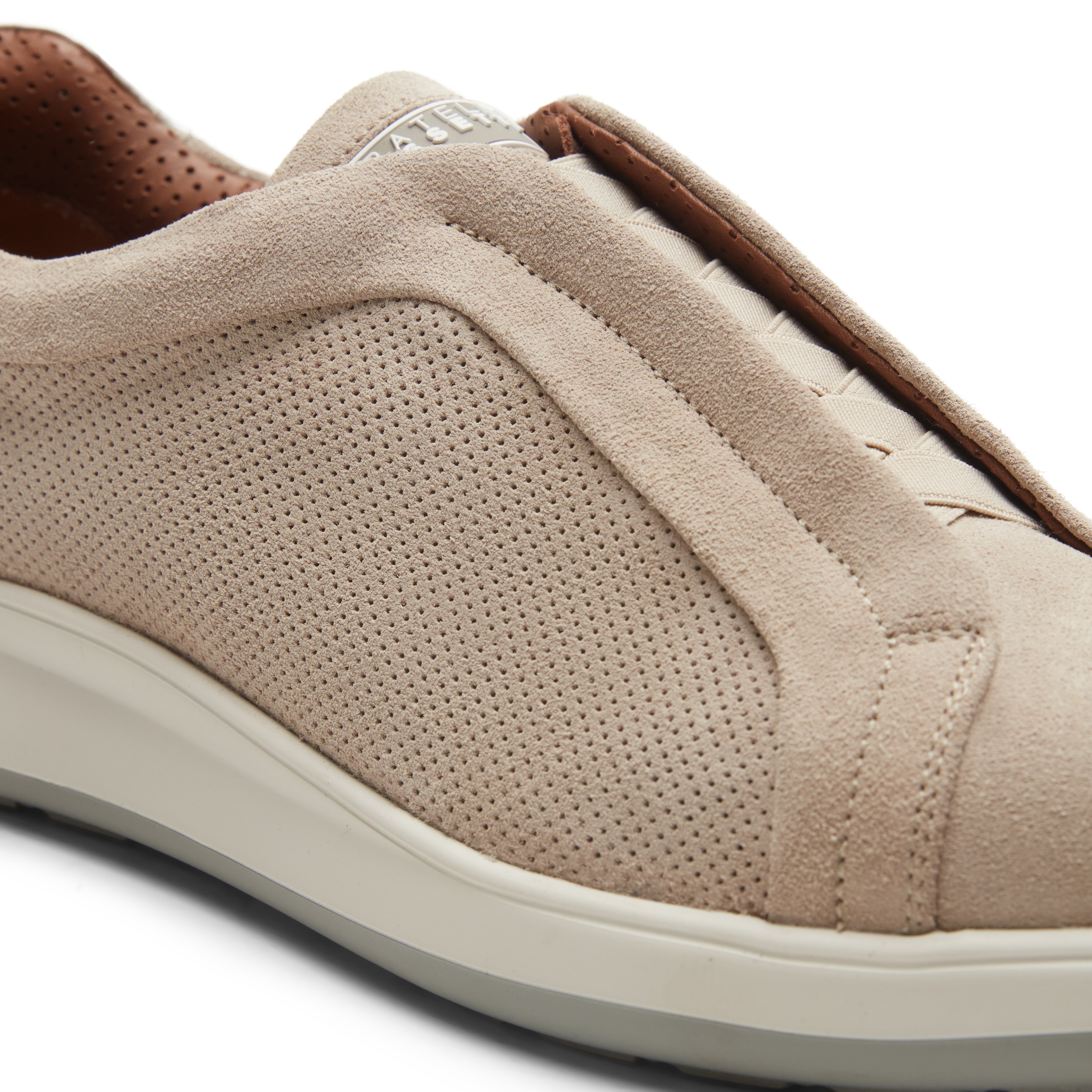 F.lli Rossetti 47236 sneaker suede sabbia slipper uomo