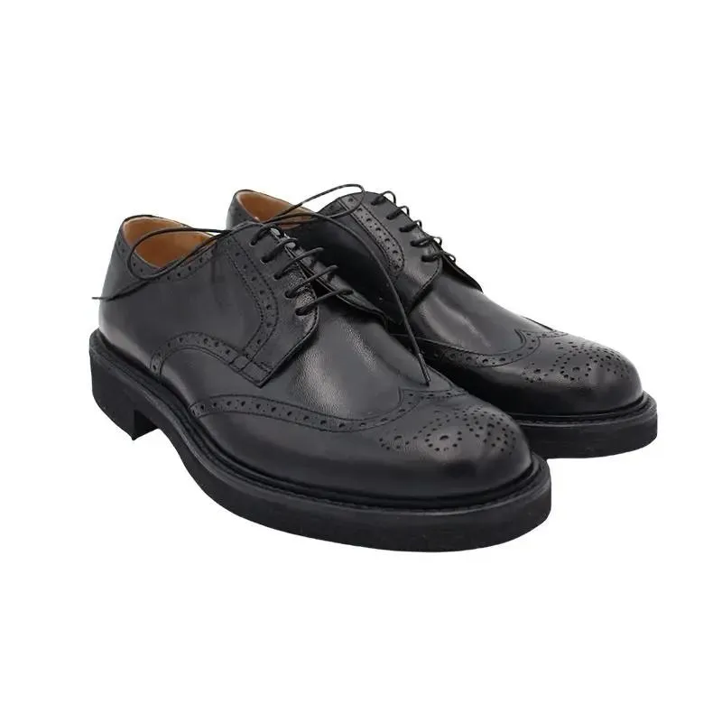 Sandro Barbera 256 clipper derby uomo nero cucita