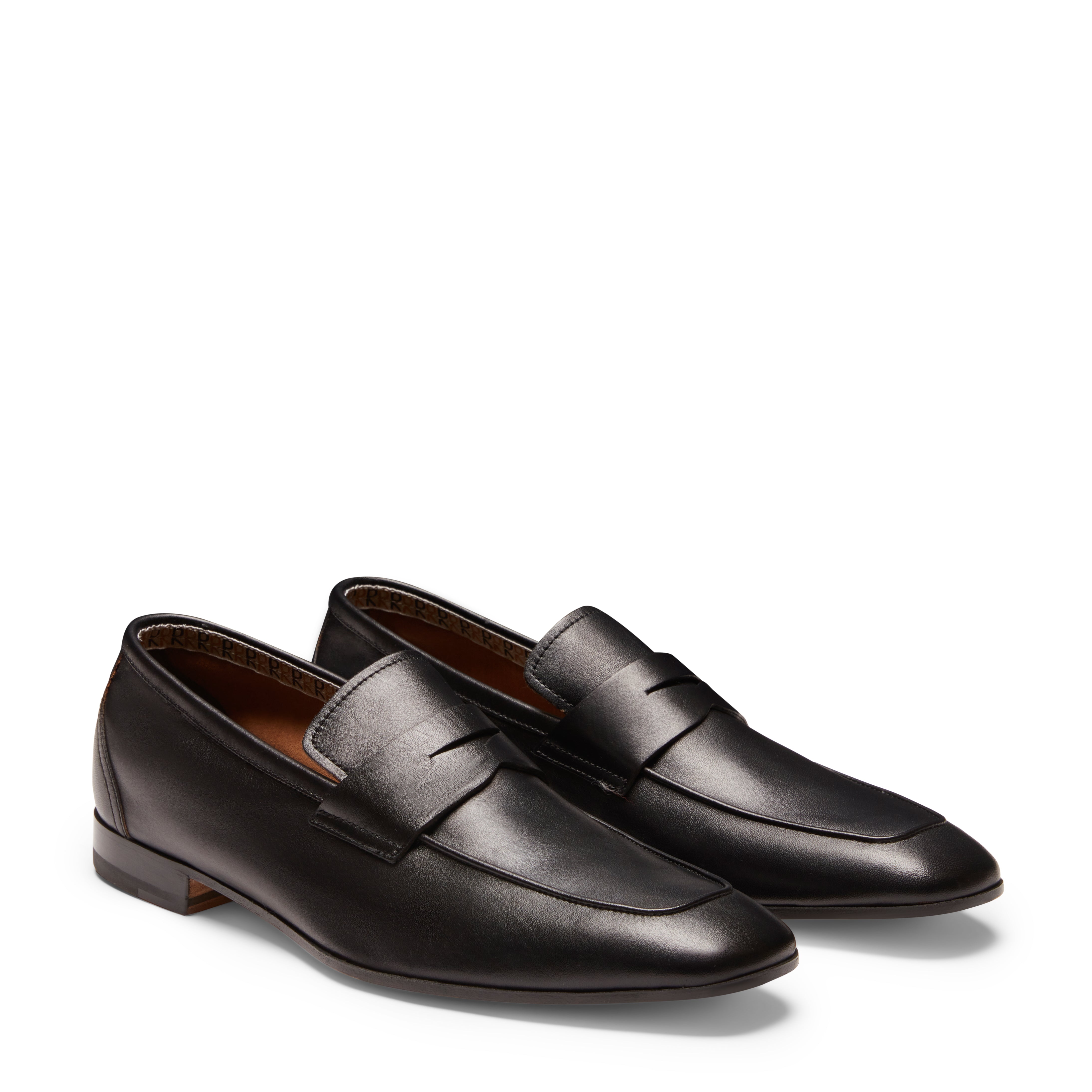 F.lli Rossetti Estate Mocassino Uomo Pelle Nero