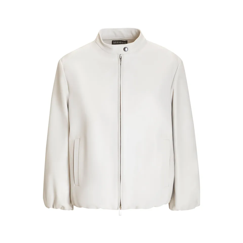 F.lli Rossetti 98407 Giubbino Nappa Donna Perla con Zip