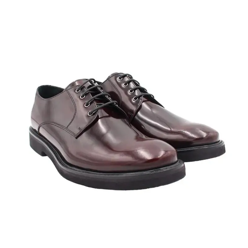 Sandro Barbera Stringate 1264 Derby bordeaux vitello Vibram